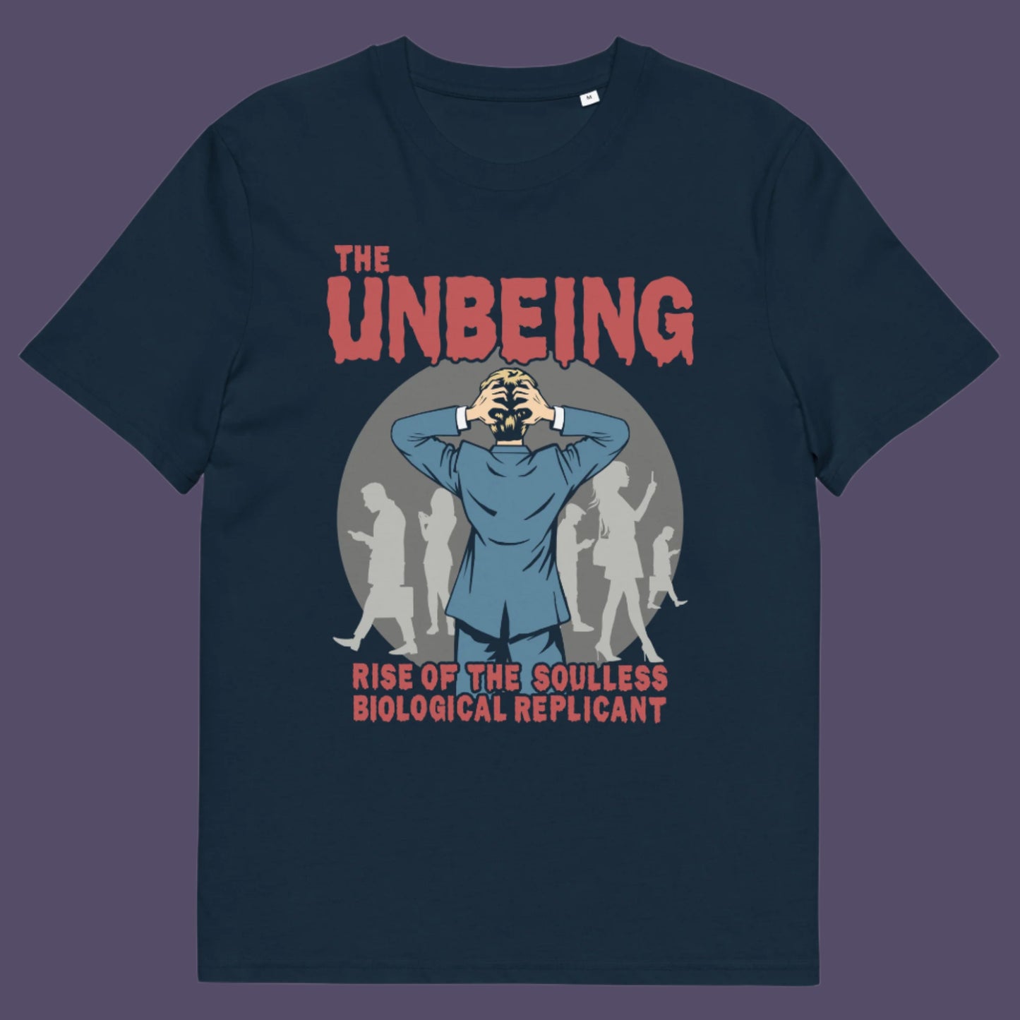 Vintage horror movie style with a modern threat to society. Made from 100% organic ring-spun cotton, this unisex subculture t-shirt is a total must-have. It's high-quality, super comfy, and best of all—eco-friendly.
