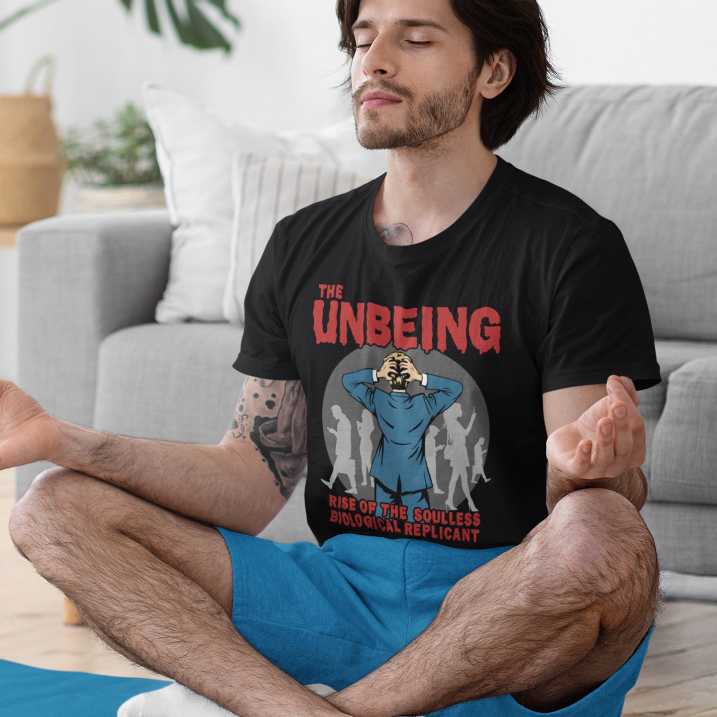 Vintage horror movie style with a modern threat to society. Made from 100% organic ring-spun cotton, this unisex subculture t-shirt is a total must-have. It's high-quality, super comfy, and best of all—eco-friendly.
