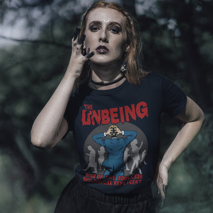 Vintage horror movie style with a modern threat to society. Made from 100% organic ring-spun cotton, this unisex subculture t-shirt is a total must-have. It's high-quality, super comfy, and best of all—eco-friendly.