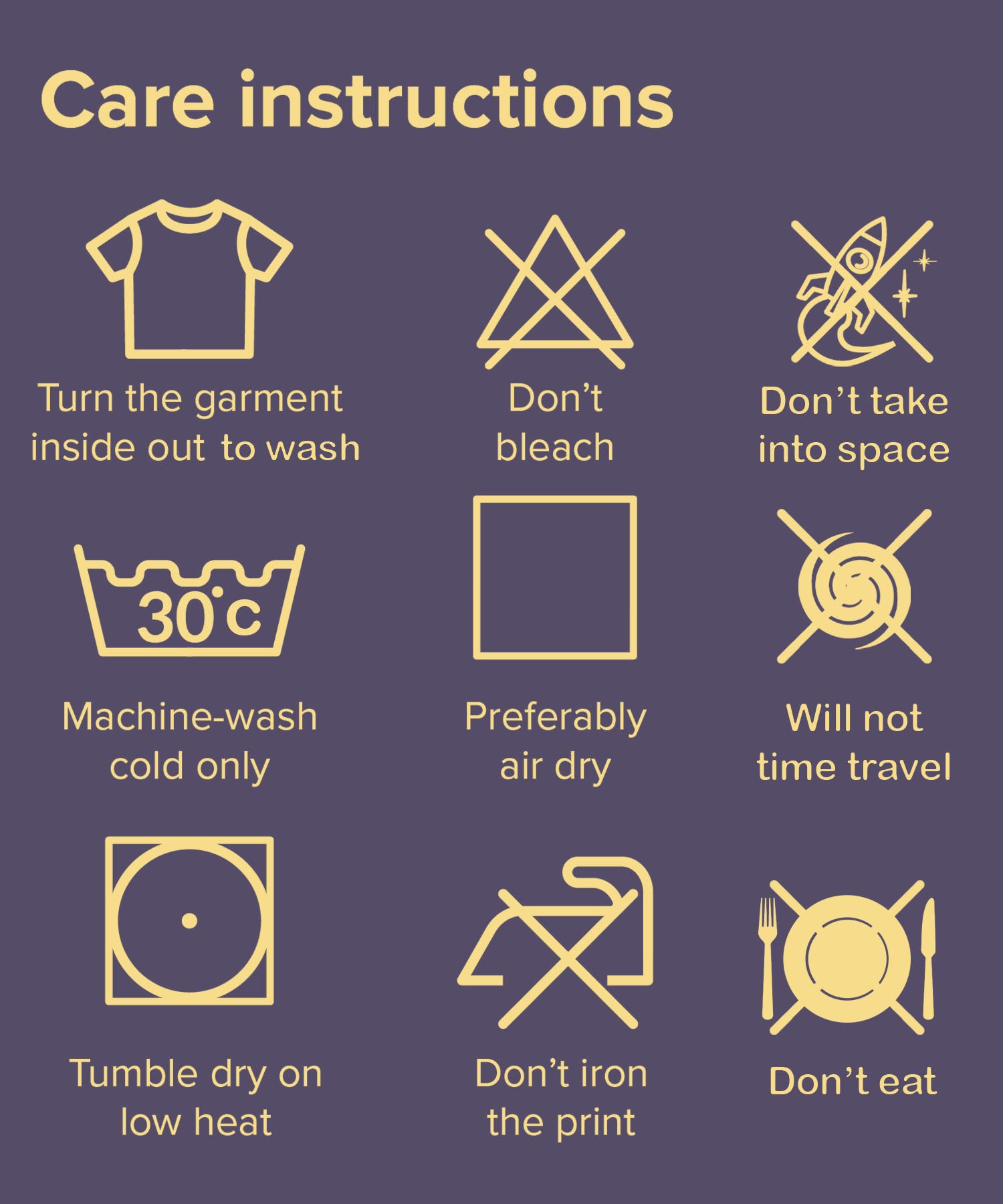 Care Instructions