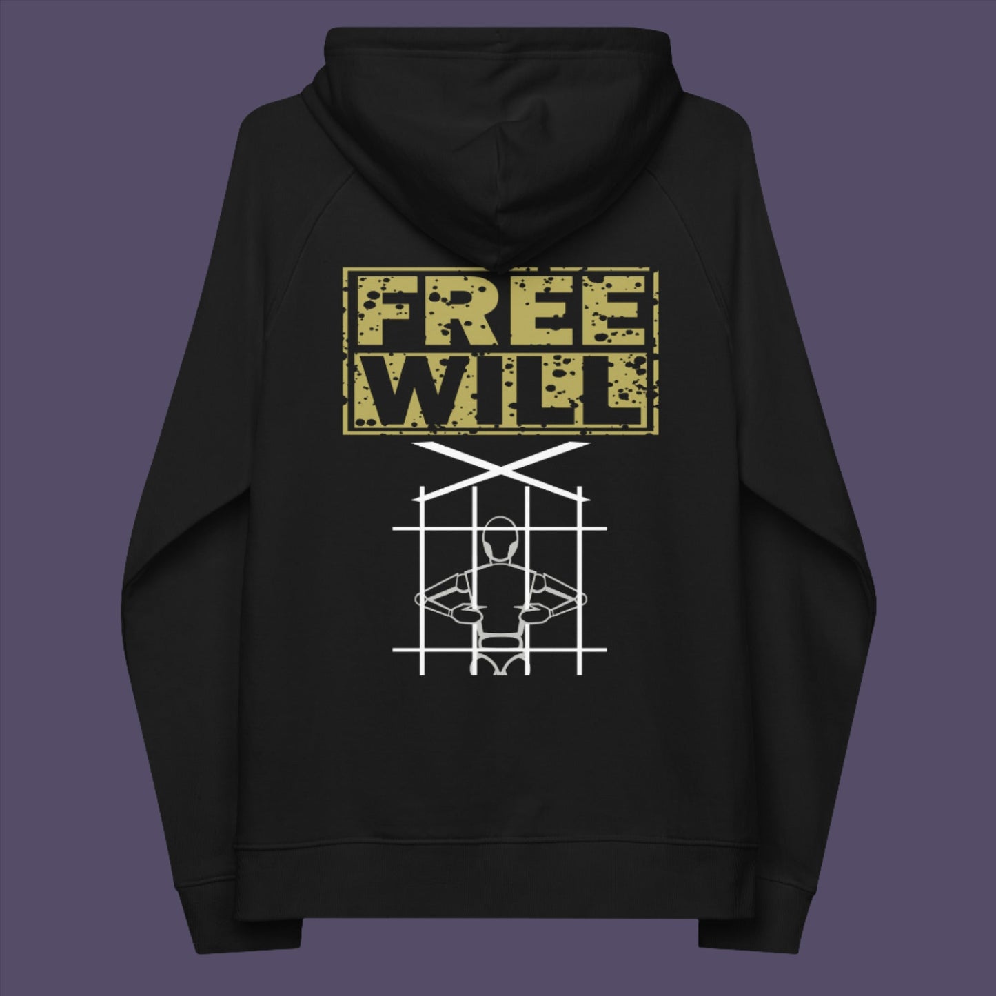 If you are feeling overwhelmed by influence , join the free will movement. • Outside: 100% organic cotton • Charcoal melange is 60% cotton, 40% recycled polyester • Inside for all colours: 80% organic cotton, 20% recycled polyester • Brushed lining • Regular fit • Raglan sleeves • Ribbed cuffs and hem • Drawstrings with metal eyelets and stoppers • Jersey-lined hood • Blank product sourced from Bangladesh