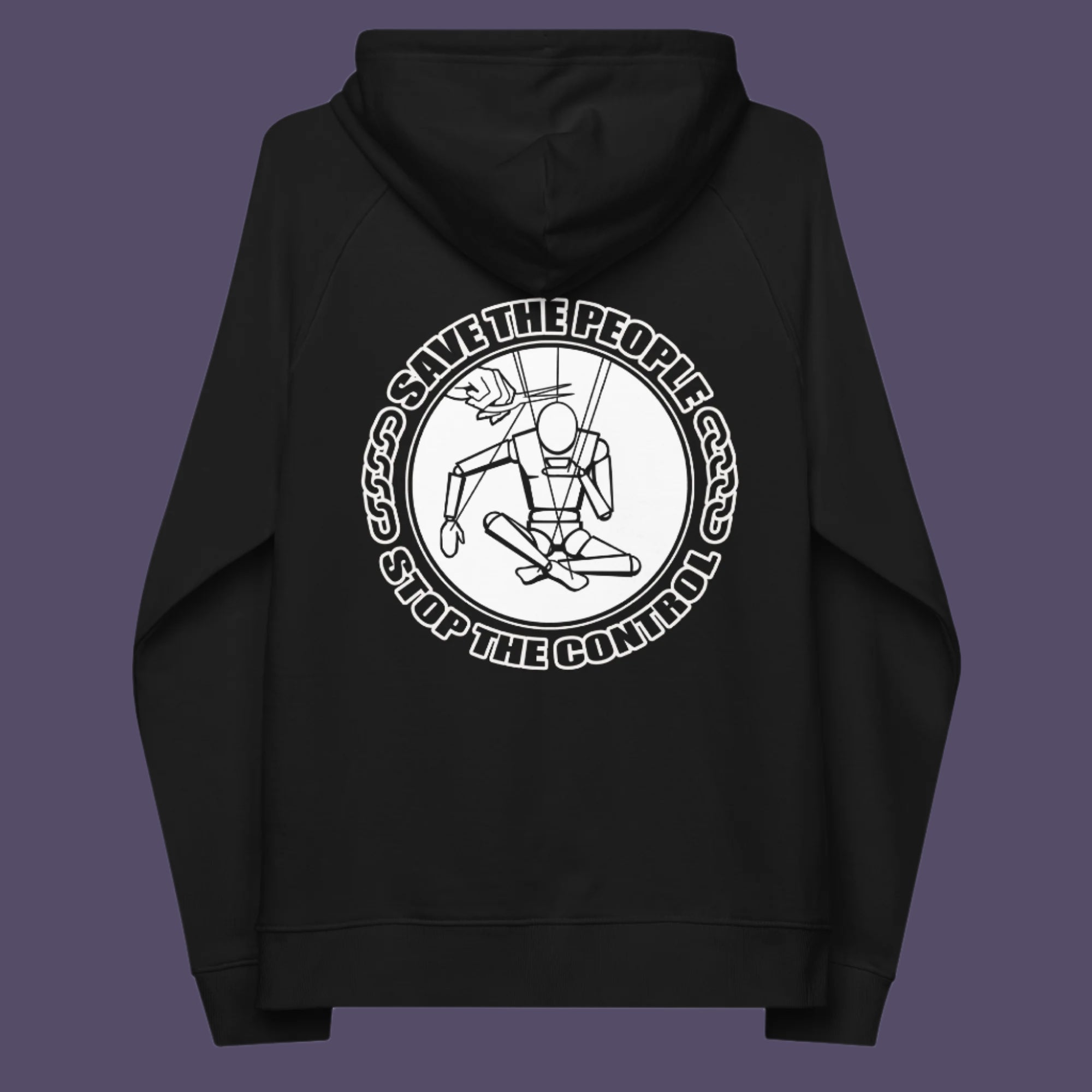 Save the human race and stop the extinction of independent thought. Comfortable and practical. It's extra soft and has a convenient front pouch pocket. Made from organic cotton and recycled polyester, this political hoodie is a great eco-friendly choice.