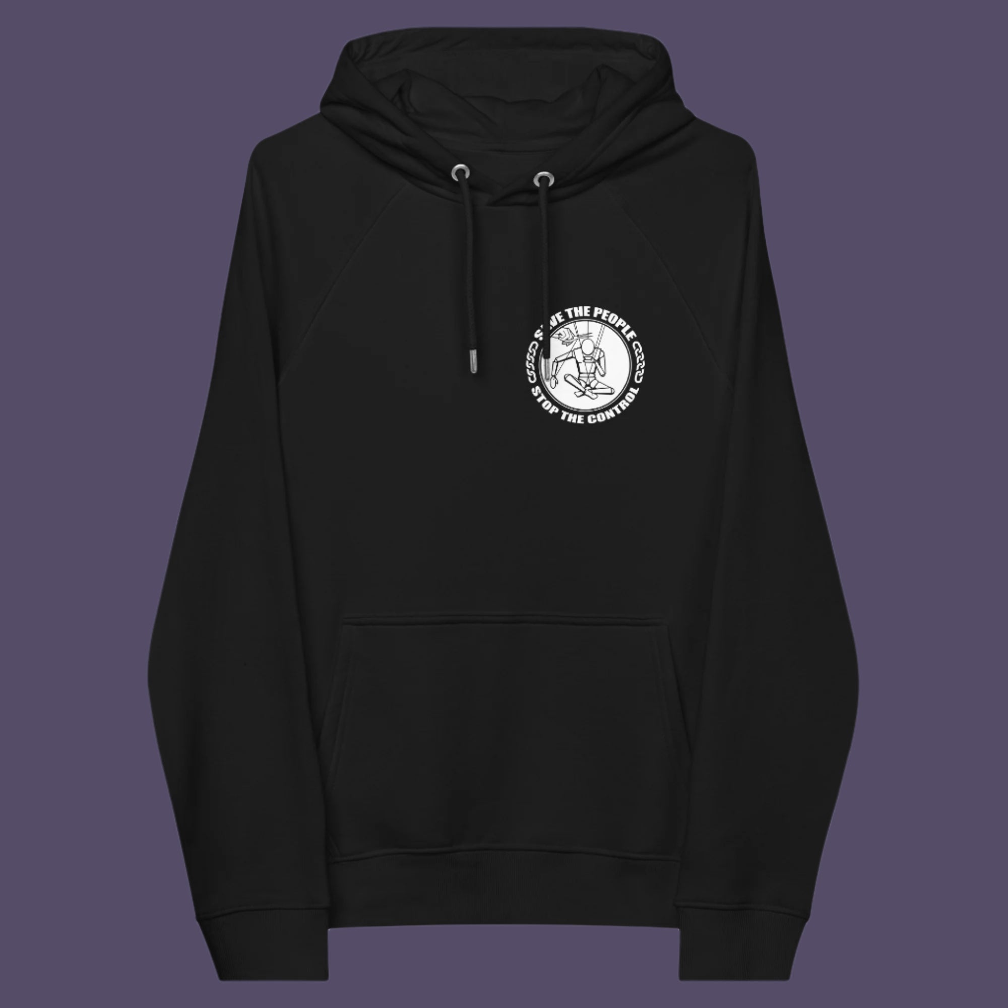 Save the human race and stop the extinction of independent thought. Comfortable and practical. It's extra soft and has a convenient front pouch pocket. Made from organic cotton and recycled polyester, this political hoodie is a great eco-friendly choice.