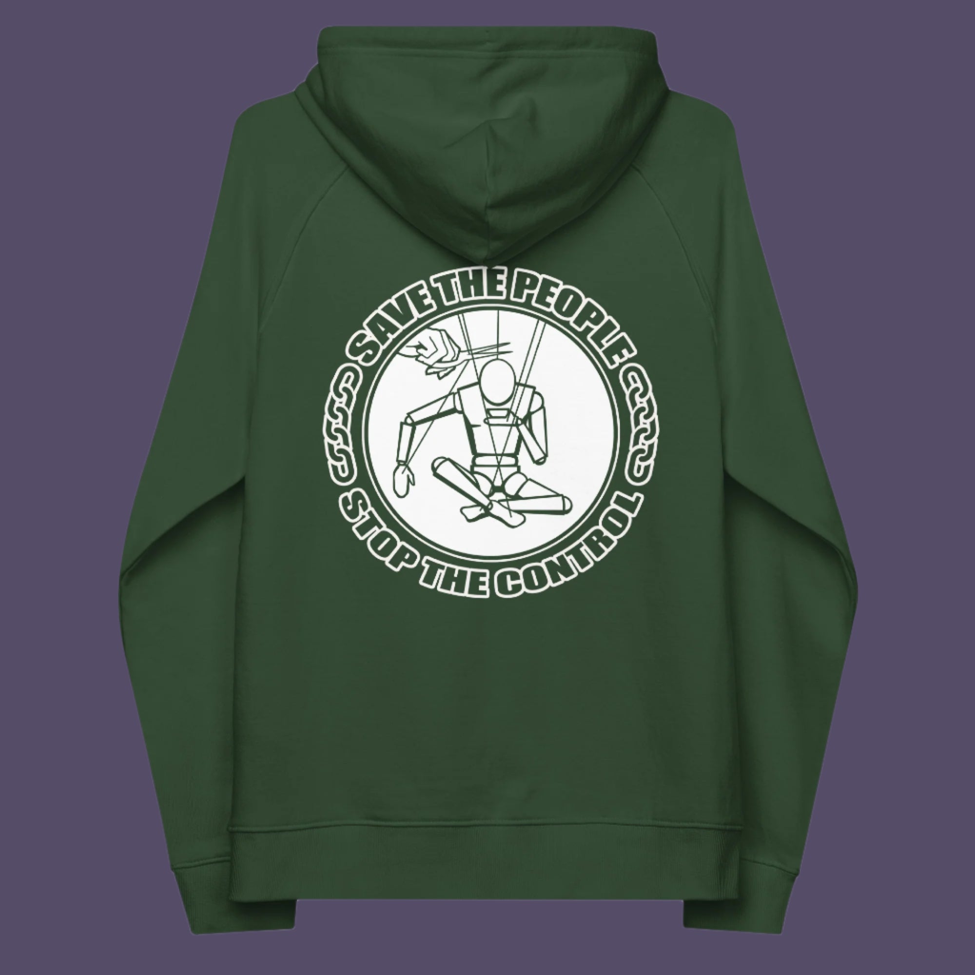 Save the human race and stop the extinction of independent thought. Comfortable and practical. It's extra soft and has a convenient front pouch pocket. Made from organic cotton and recycled polyester, this political hoodie is a great eco-friendly choice.