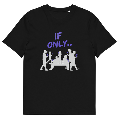 Black t shirt. An anti mobile phone abuse t shirt in a stencil graffiti art design. Wouldn't it be a better world if people had something more mind expanding to be obsessed with other than a mobile phone. Made from 100% organic ring-spun cotton, this anti mobile phone abuse t shirt is unisex, high-quality, super comfy, and best of all, eco-friendly.