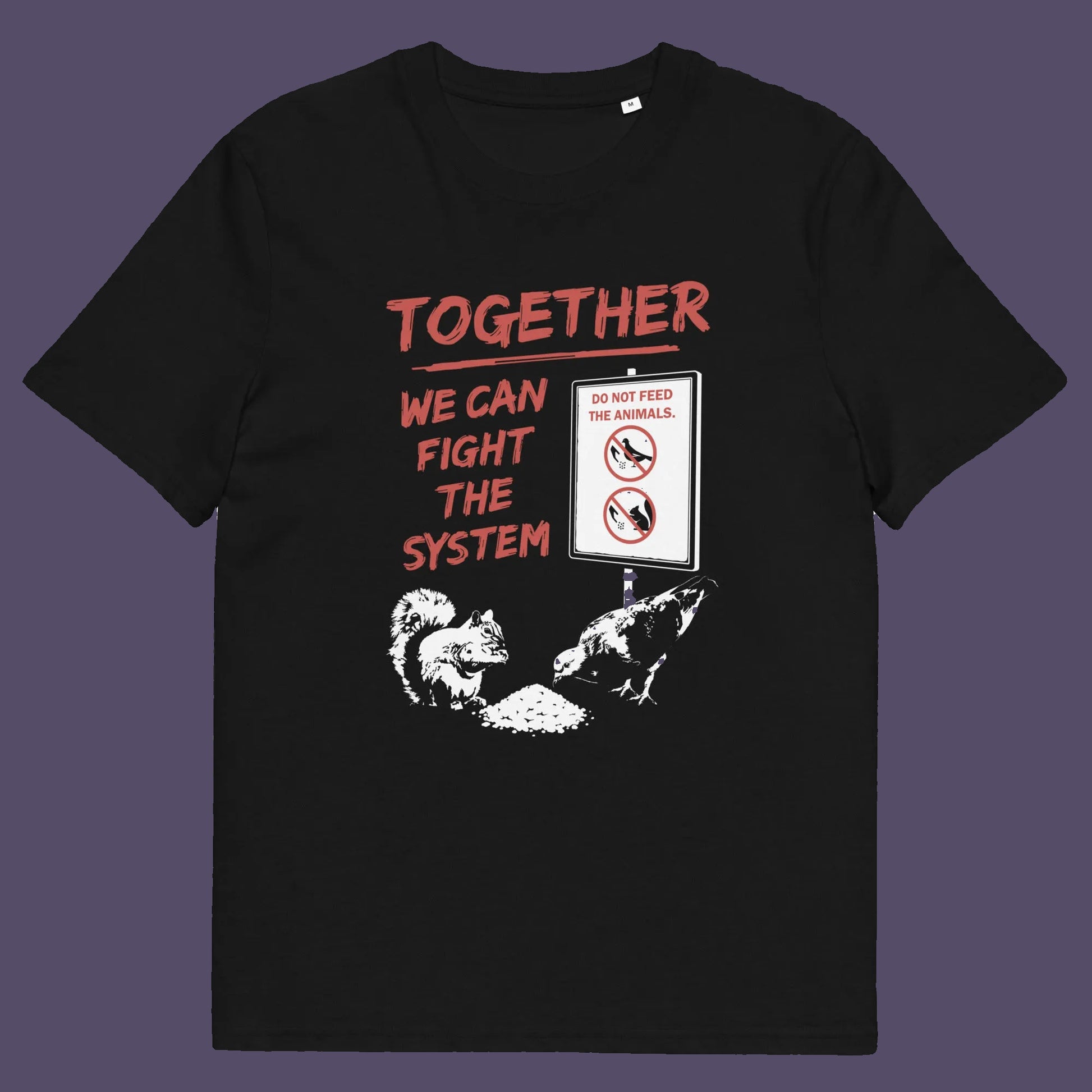 Black t shirt This counter culture t shirt designs calls on all peoples of different persuasions to come together and fight the common enemy. The capitalism system that we live under is only geared to benefit the rich and places monetary profit above people. Show your social awareness with this graffiti art t shirt design. Made from 100% organic ring-spun cotton, this anti capitalism t shirt is unisex, high-quality, super comfy, and best of all, eco-friendly.