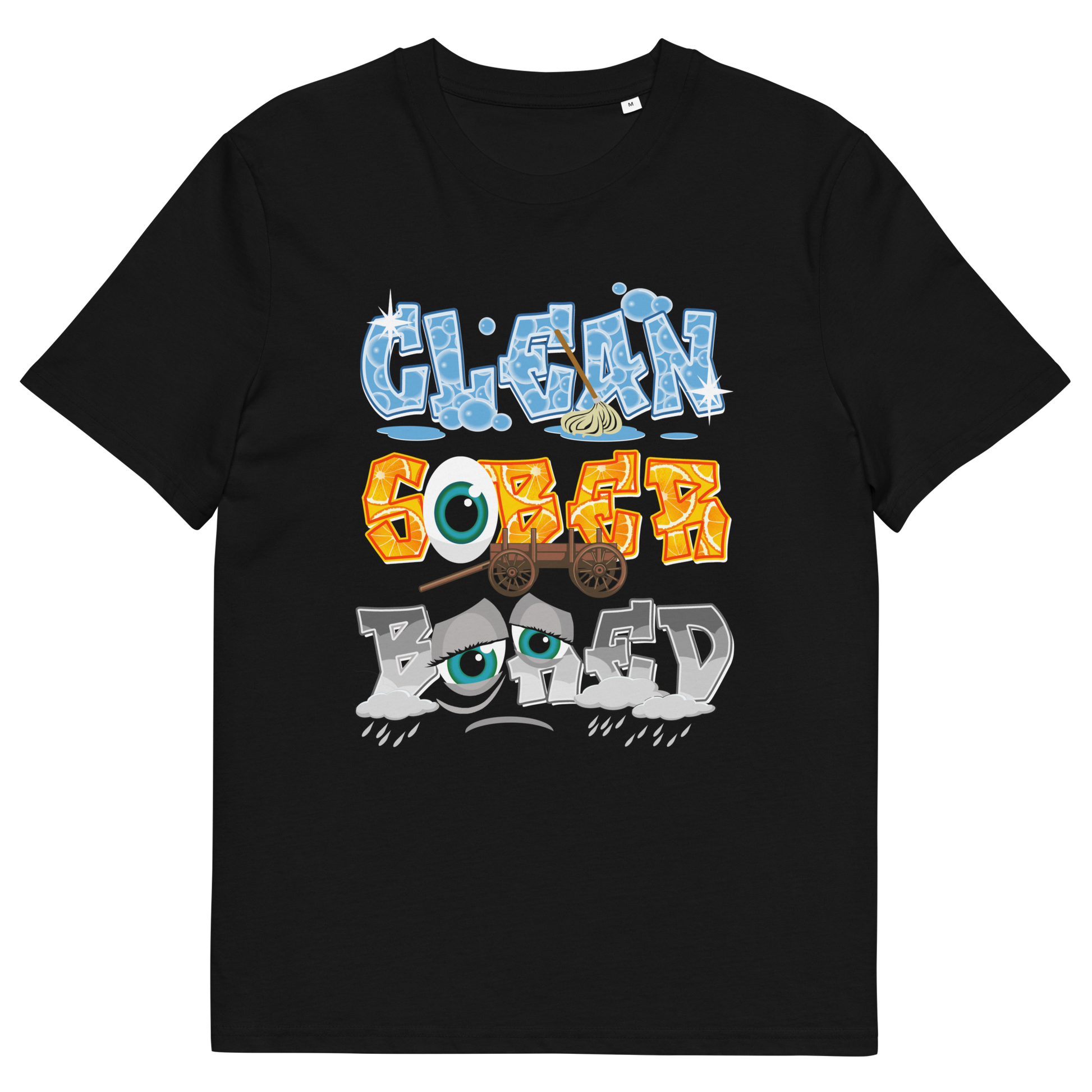 Black t shirt. This self worth t shirt has a witty twist. Although it is highly commendable to have cleaned up your life, this design is for those who have found it a little boring since turning their back on a life of debauchery. Made from 100% organic ring-spun cotton, this self esteem t shirt is unisex, high-quality, super comfy, and best of all, eco-friendly.