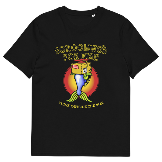 Black t shirt. This alternative education non conformist t shirt design conveys a feeling that we are not quite being taught the full picture by our educational system. Great choice for any disgruntled student. Made from 100% organic ring-spun cotton, this witty counter culture t shirt is unisex, high-quality, super comfy, and best of all, eco-friendly.
