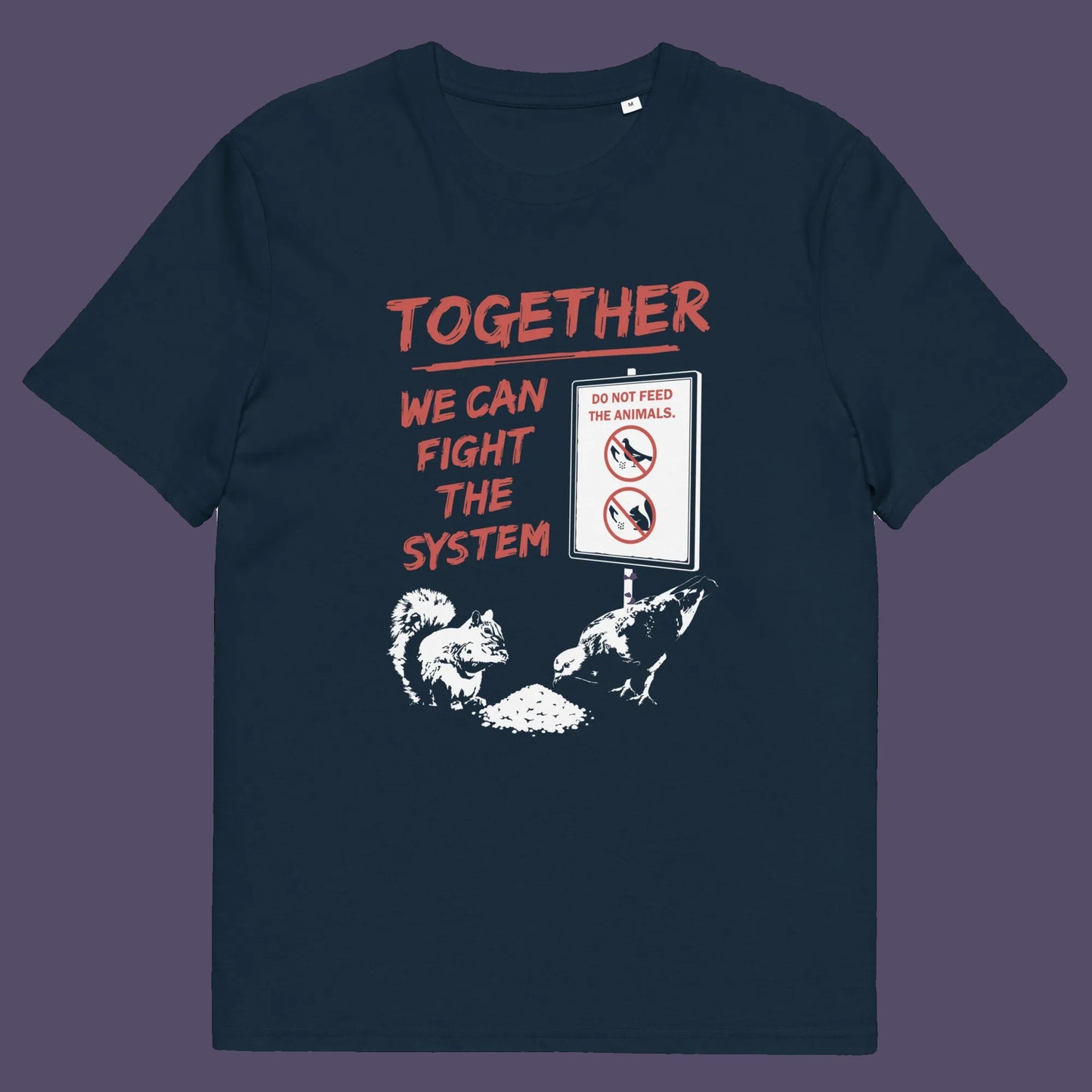 French navy t shirt. This counter culture t shirt designs calls on all peoples of different persuasions to come together and fight the common enemy. The capitalism system that we live under is only geared to benefit the rich and places monetary profit above people. Show your social awareness with this graffiti art t shirt design. Made from 100% organic ring-spun cotton, this anti capitalism t shirt is unisex, high-quality, super comfy, and best of all, eco-friendly.