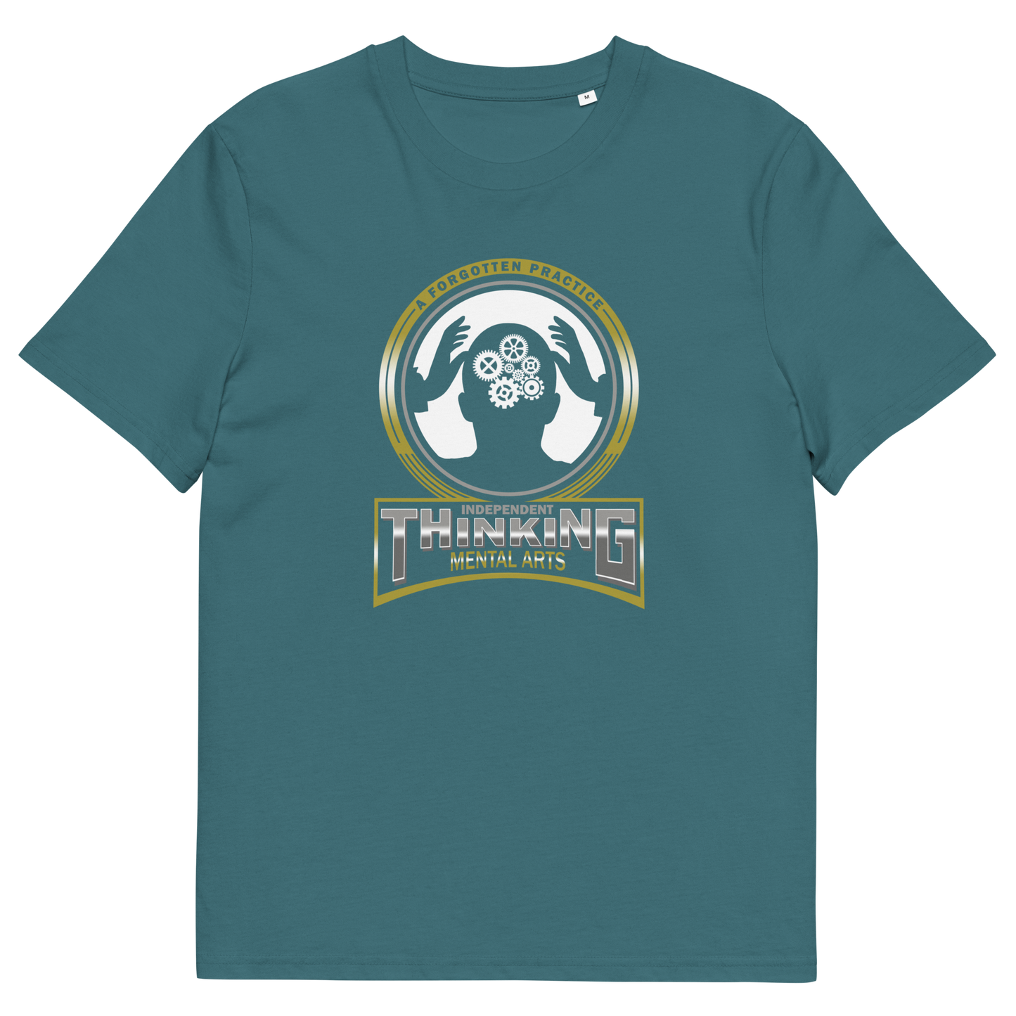 Stargazer t shirt. A sign of the times t shirt suggesting independent thinking is a forgotten art since we let machines think for us. Promote independent thinking with this some what sarcastic t-shirt. Made from 100% organic ring-spun cotton, this urban art t shirt is unisex, high-quality, super comfy, and best of all, eco-friendly.
