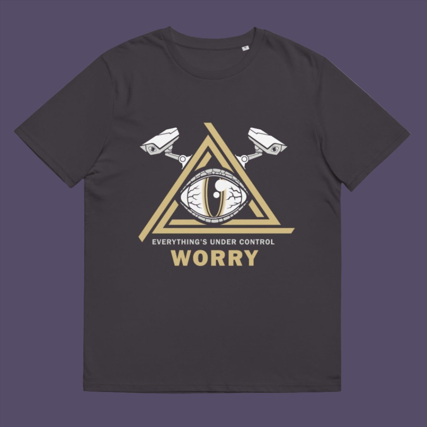 This design is a must If your imagination is colourful enough to believe we are being controlled by lizard style alien overlords. Made from 100% organic ring-spun cotton, this unisex t-shirt is a total must-have. It's high-quality, super comfy, and best of all—eco-friendly.