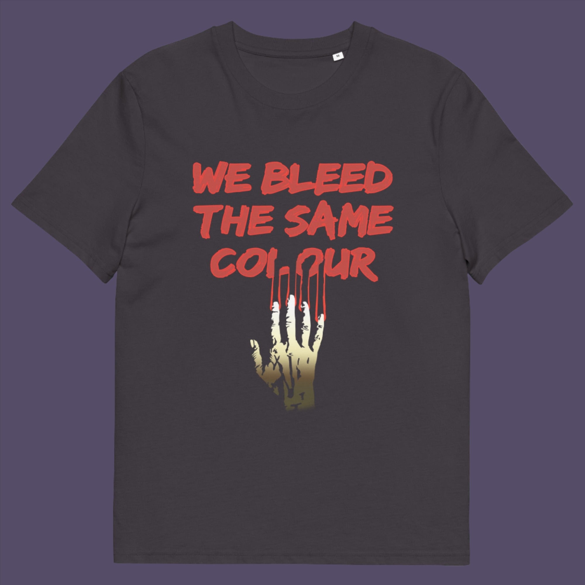 A design to highlight how shallow racism is, Made from 100% organic ring-spun cotton, this unisex t-shirt is a total must-have. It's high-quality, super comfy, and best of all—eco-friendly.