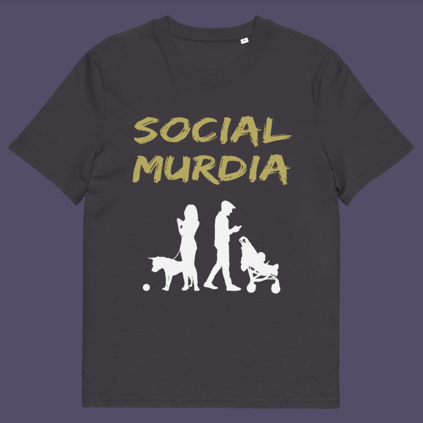 The main aim of social media is to connect people but the over use of it is killing society in the real World. Made from 100% organic ring-spun cotton, this unisex t-shirt is a total must-have. It's high-quality, super comfy, and best of all—eco-friendly.