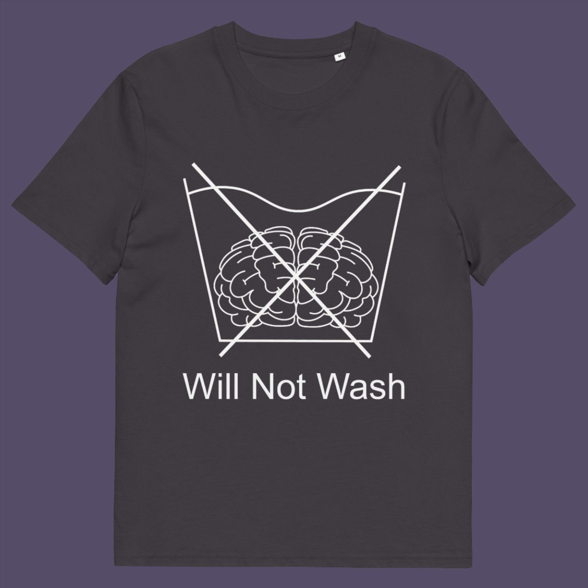 This design is for you if you are not easily brain washed and don't believe everything you hear, ..... or you just have a dirty mind. Made from 100% organic ring-spun cotton, this unisex t-shirt is a total must-have. It's high-quality, super comfy, and best of all—eco-friendly. 