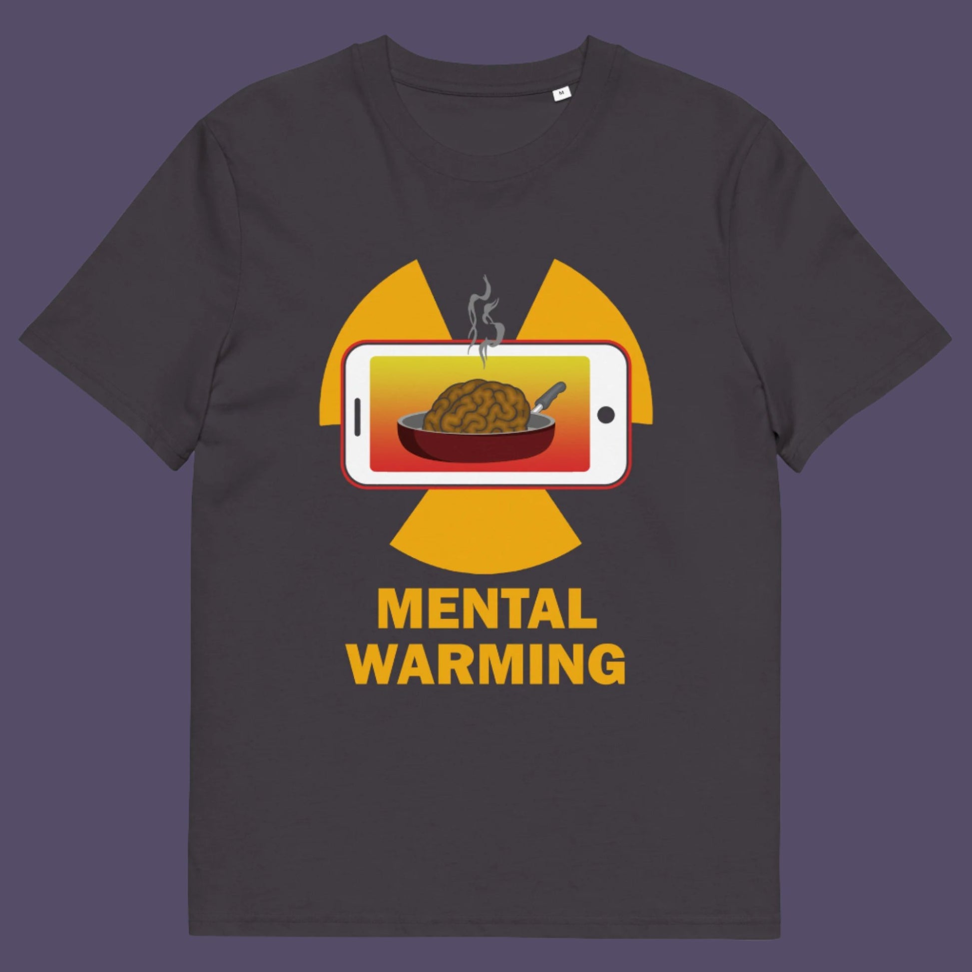 Never mind Global warming , look at what are we doing to our brains. Made from 100% organic ring-spun cotton, this unisex t-shirt is a total must-have. It's high-quality, super comfy, and best of all—eco-friendly.