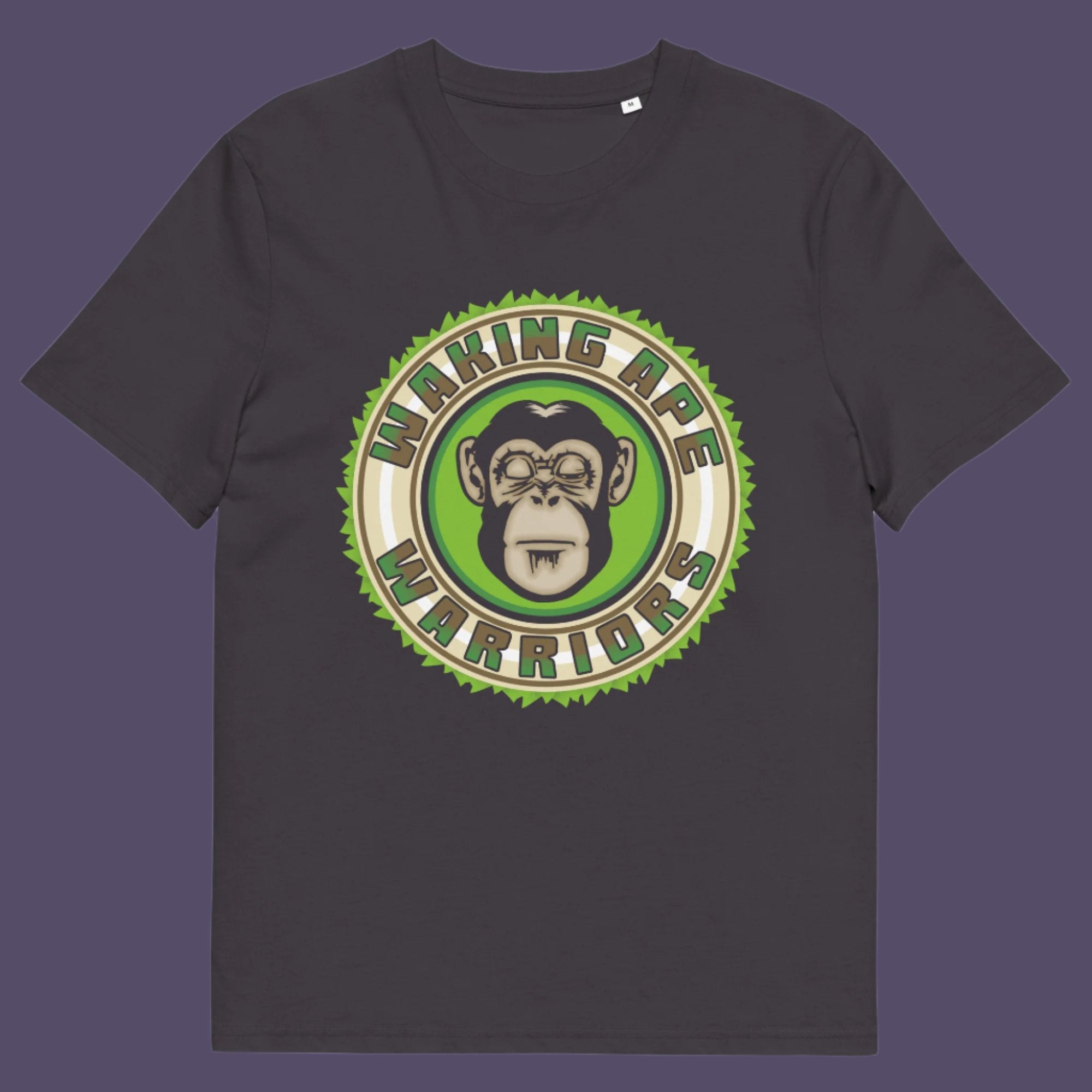 A design for those among us that would rather move back towards a life in tune with nature. Awaken your inner primate. No more plastic people and concrete jungles. Made from 100% organic ring-spun cotton, this unisex t-shirt is a total must-have. It's high-quality, super comfy, and best of all—eco-friendly.