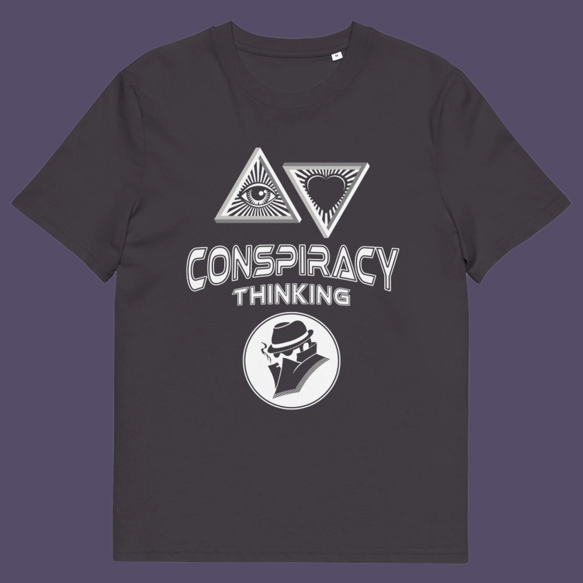 This design is for all of those conspiracy spotters out there who know it's more than a theory. Made from 100% organic ring-spun cotton, this unisex t-shirt is a total must-have. It's high-quality, super comfy, and best of all—eco-friendly.