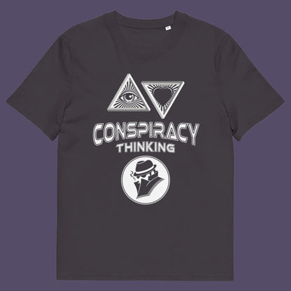 This design is for all of those conspiracy spotters out there who know it's more than a theory. Made from 100% organic ring-spun cotton, this unisex t-shirt is a total must-have. It's high-quality, super comfy, and best of all—eco-friendly.