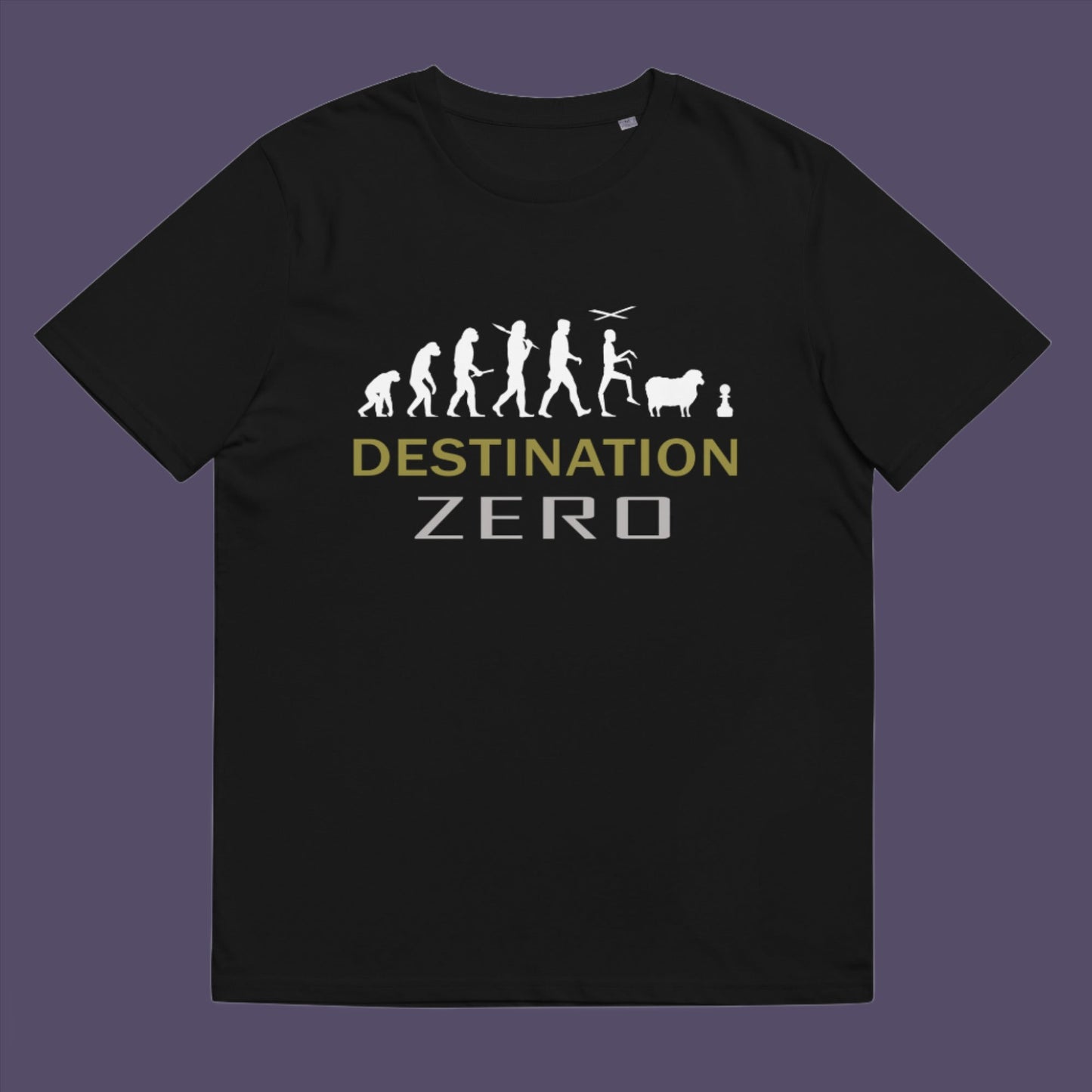 A design to highlight how too much control could affect the evolution of human beings. Made from 100% organic ring-spun cotton, this unisex t-shirt is a total must-have. It's high-quality, super comfy, and best of all—eco-friendly.