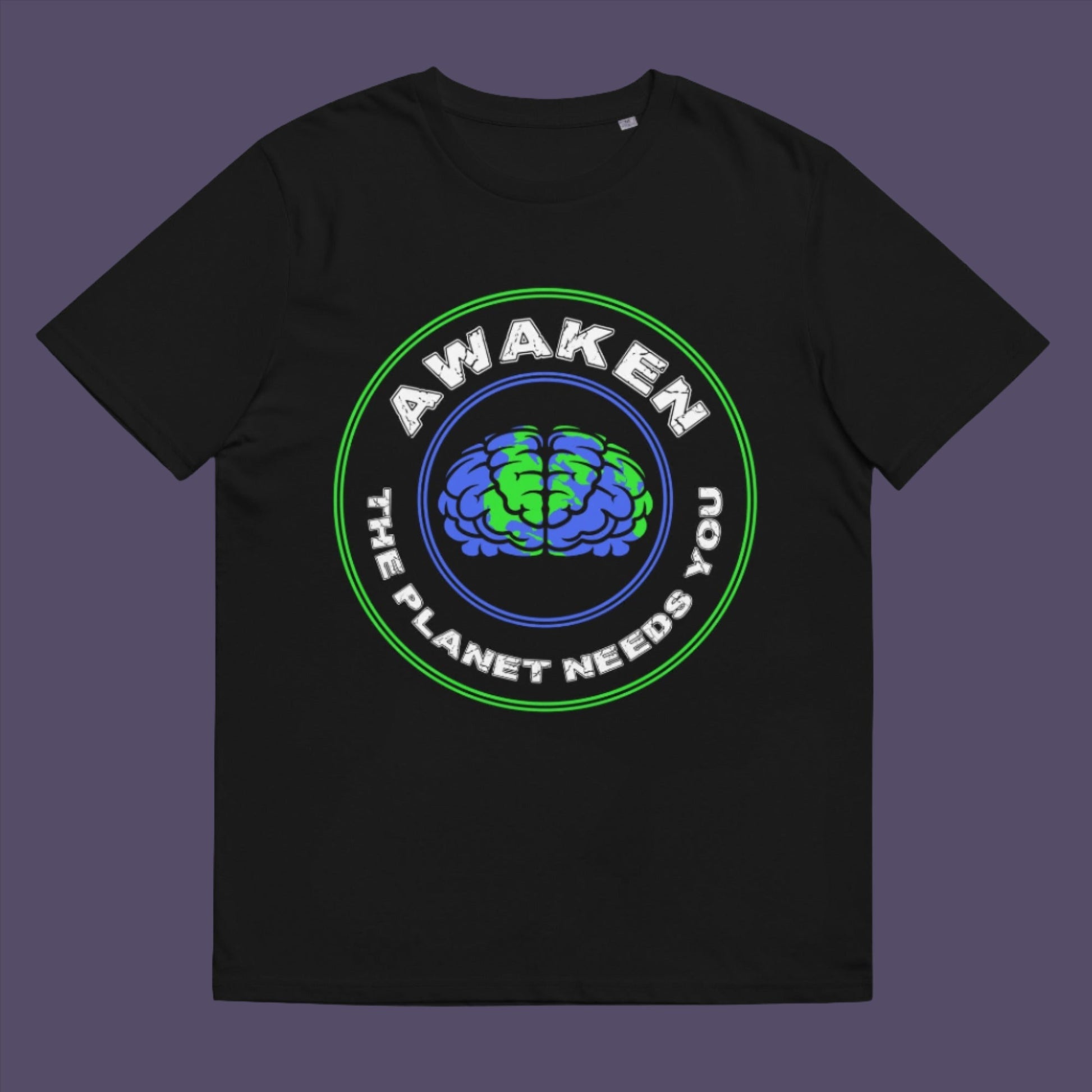 A design to highlight our need to think a way out of a global problem and stop relying on our ignorance to blank it out. Made from 100% organic ring-spun cotton, this unisex t-shirt is a total must-have. It's high-quality, super comfy, and best of all—eco-friendly.