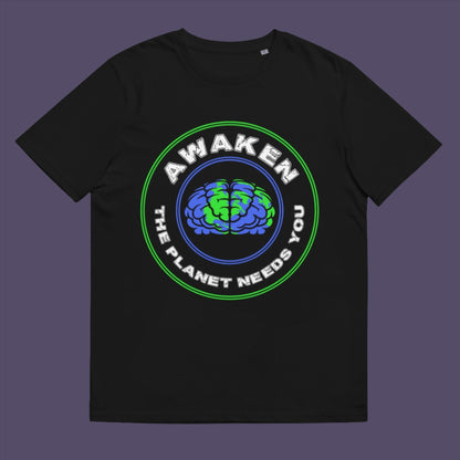 A design to highlight our need to think a way out of a global problem and stop relying on our ignorance to blank it out. Made from 100% organic ring-spun cotton, this unisex t-shirt is a total must-have. It's high-quality, super comfy, and best of all—eco-friendly.