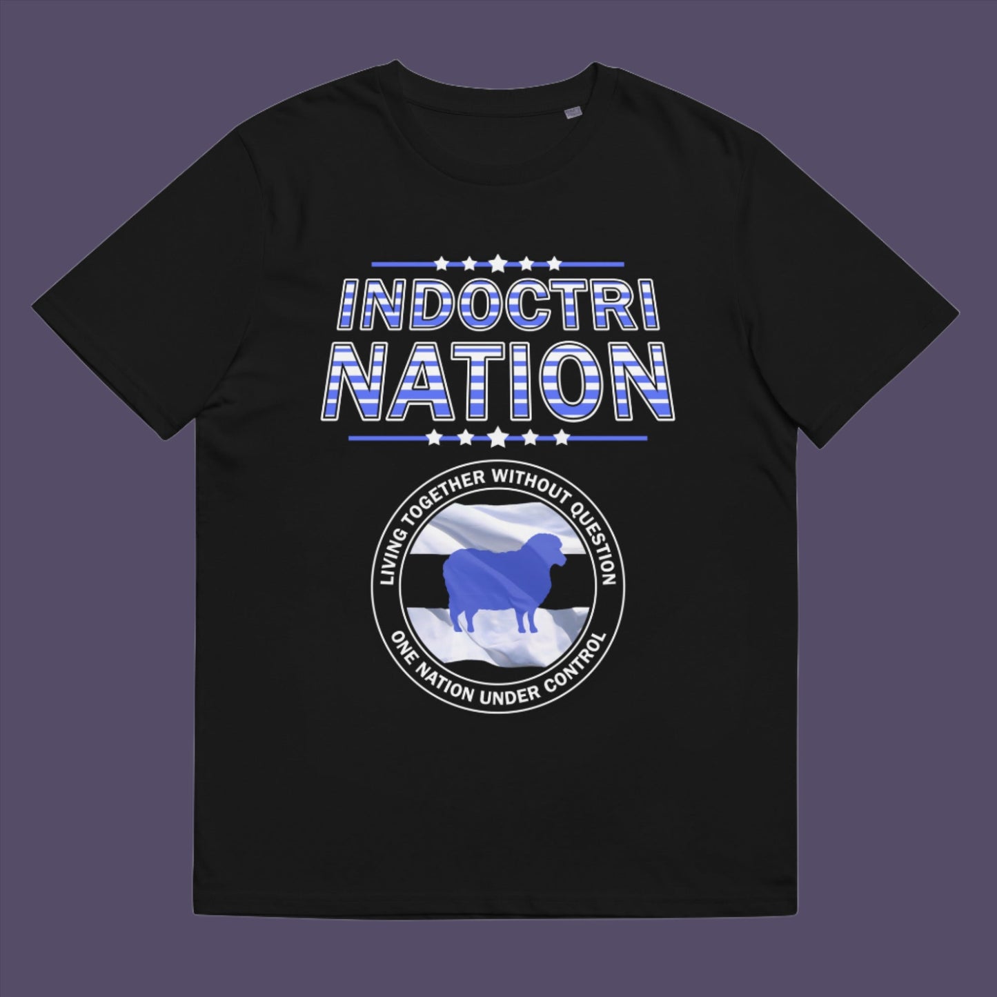 A satirical look at a very dark future for any nation under centralised government rule. Made from 100% organic ring-spun cotton, this unisex t-shirt is a total must-have. It's high-quality, super comfy, and best of all—eco-friendly.