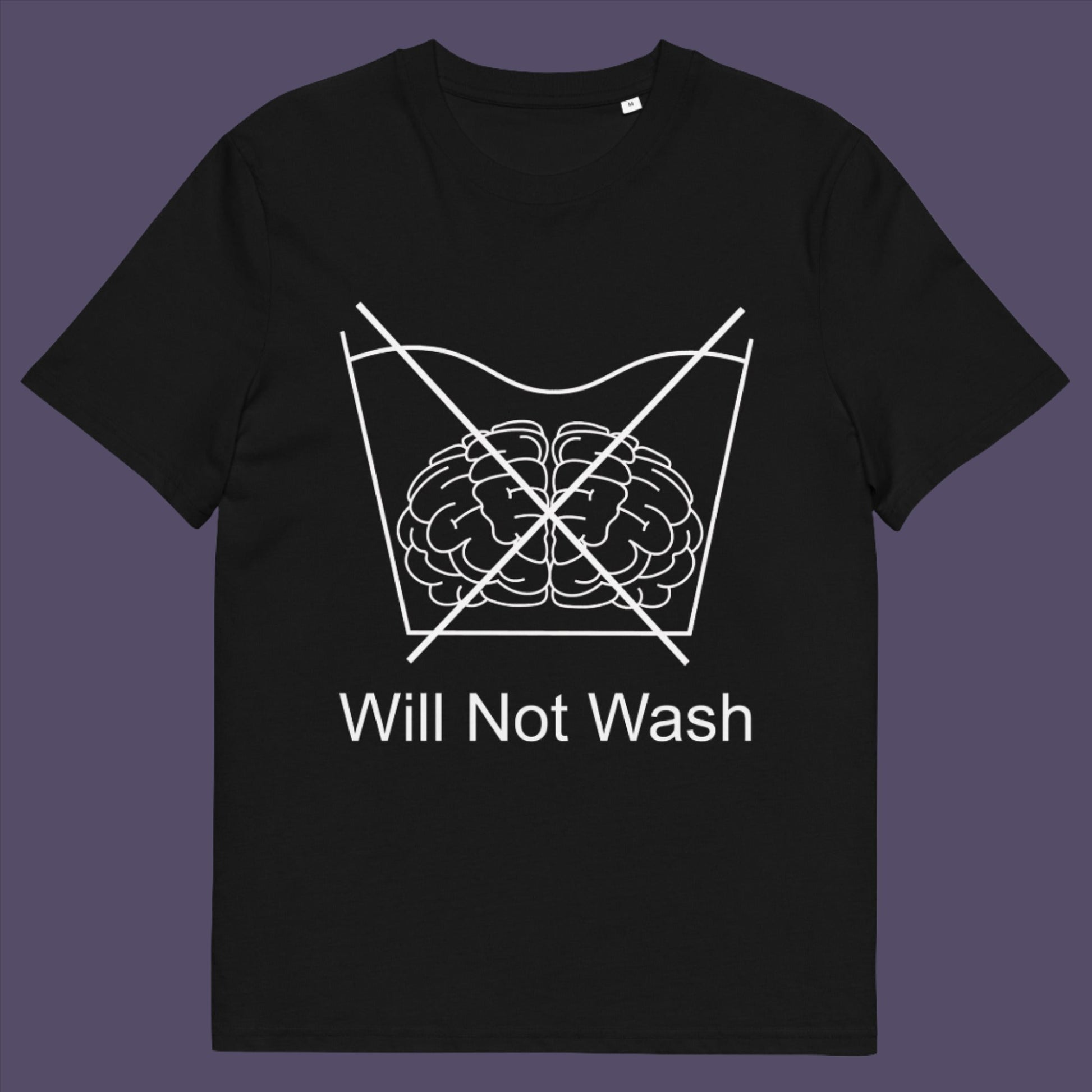 This design is for you if you are not easily brain washed and don't believe everything you hear, ..... or you just have a dirty mind. Made from 100% organic ring-spun cotton, this unisex t-shirt is a total must-have. It's high-quality, super comfy, and best of all—eco-friendly. 