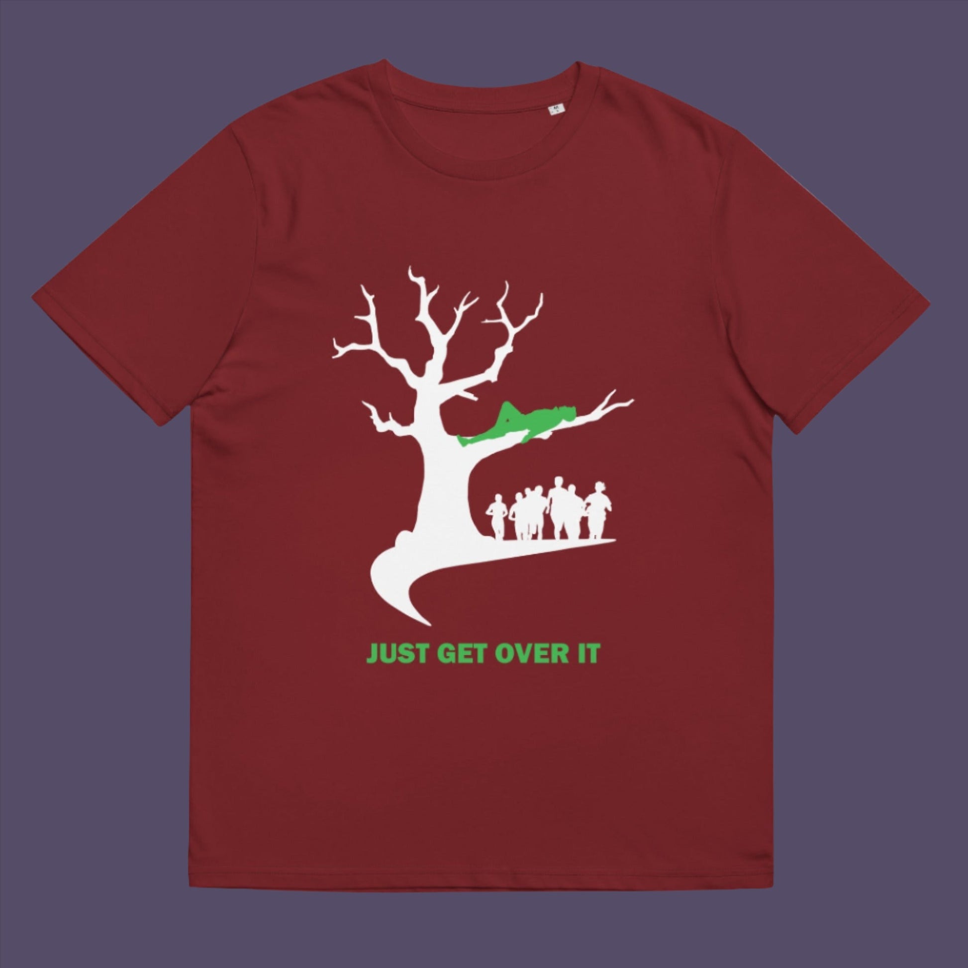 This design is for everyone who doesn't need a motivational one liner to find their pace of life. Made from 100% organic ring-spun cotton, this unisex t-shirt is a total must-have. It's high-quality, super comfy, and best of all—eco-friendly.