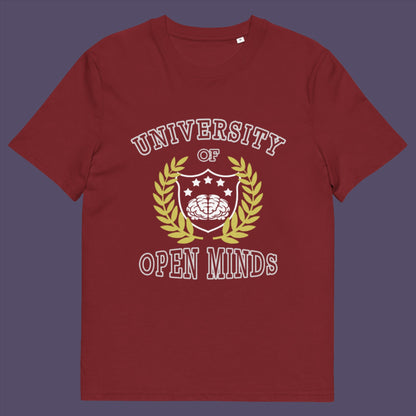 If you think outside the box then this University is for you. Only practical lessons and no student loan required. !Made from 100% organic ring-spun cotton, this unisex t-shirt is a total must-have. It's high-quality, super comfy, and best of all—eco-friendly.