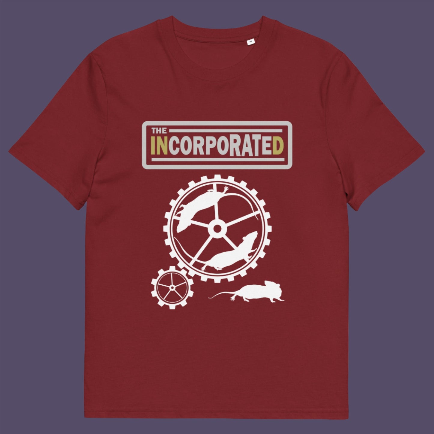 If you thought the rat race was fun the next step is to be incorporated. Made from 100% organic ring-spun cotton, this unisex t-shirt is a total must-have. It's high-quality, super comfy, and best of all—eco-friendly.