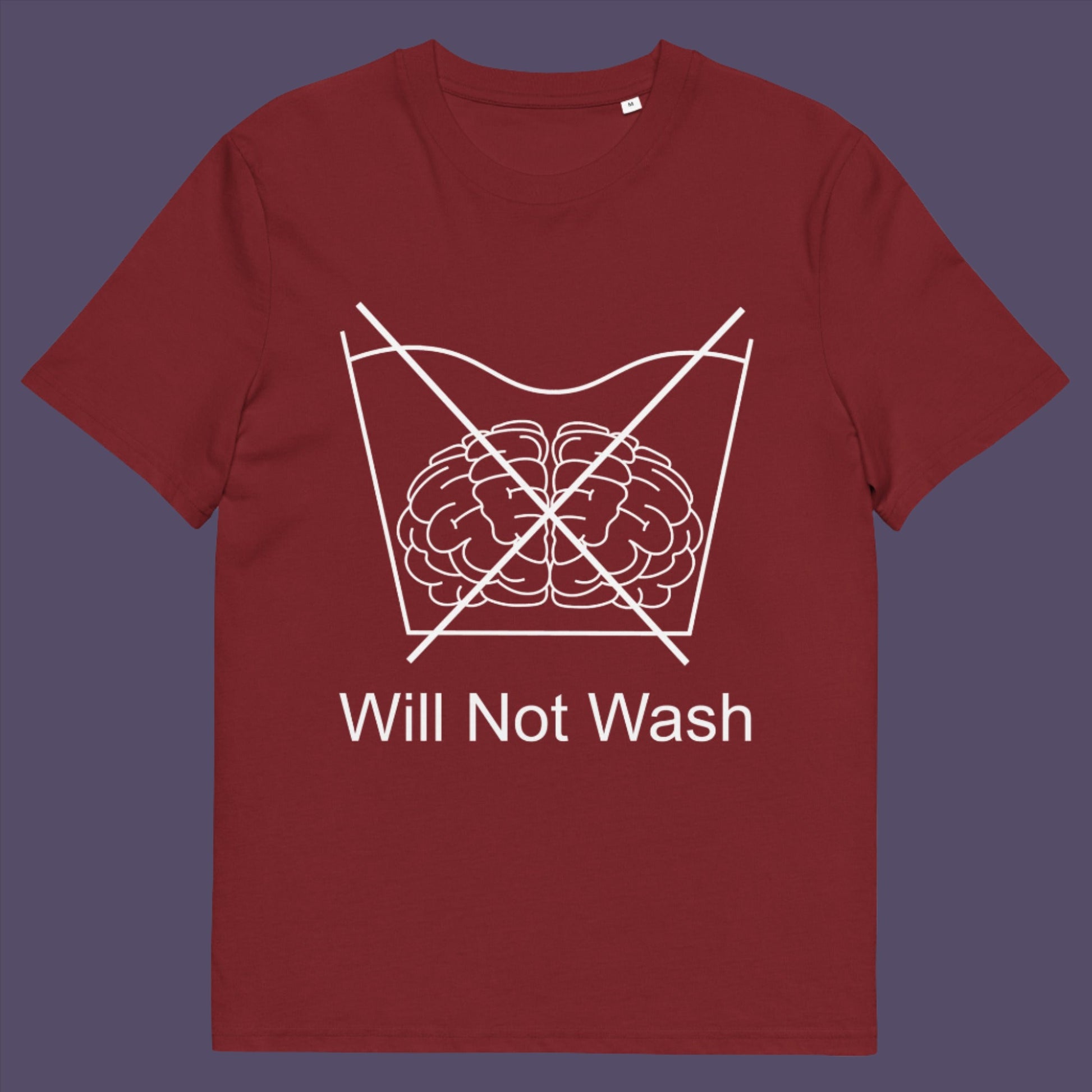 This design is for you if you are not easily brain washed and don't believe everything you hear, ..... or you just have a dirty mind. Made from 100% organic ring-spun cotton, this unisex t-shirt is a total must-have. It's high-quality, super comfy, and best of all—eco-friendly. 