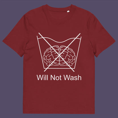 This design is for you if you are not easily brain washed and don't believe everything you hear, ..... or you just have a dirty mind. Made from 100% organic ring-spun cotton, this unisex t-shirt is a total must-have. It's high-quality, super comfy, and best of all—eco-friendly. 