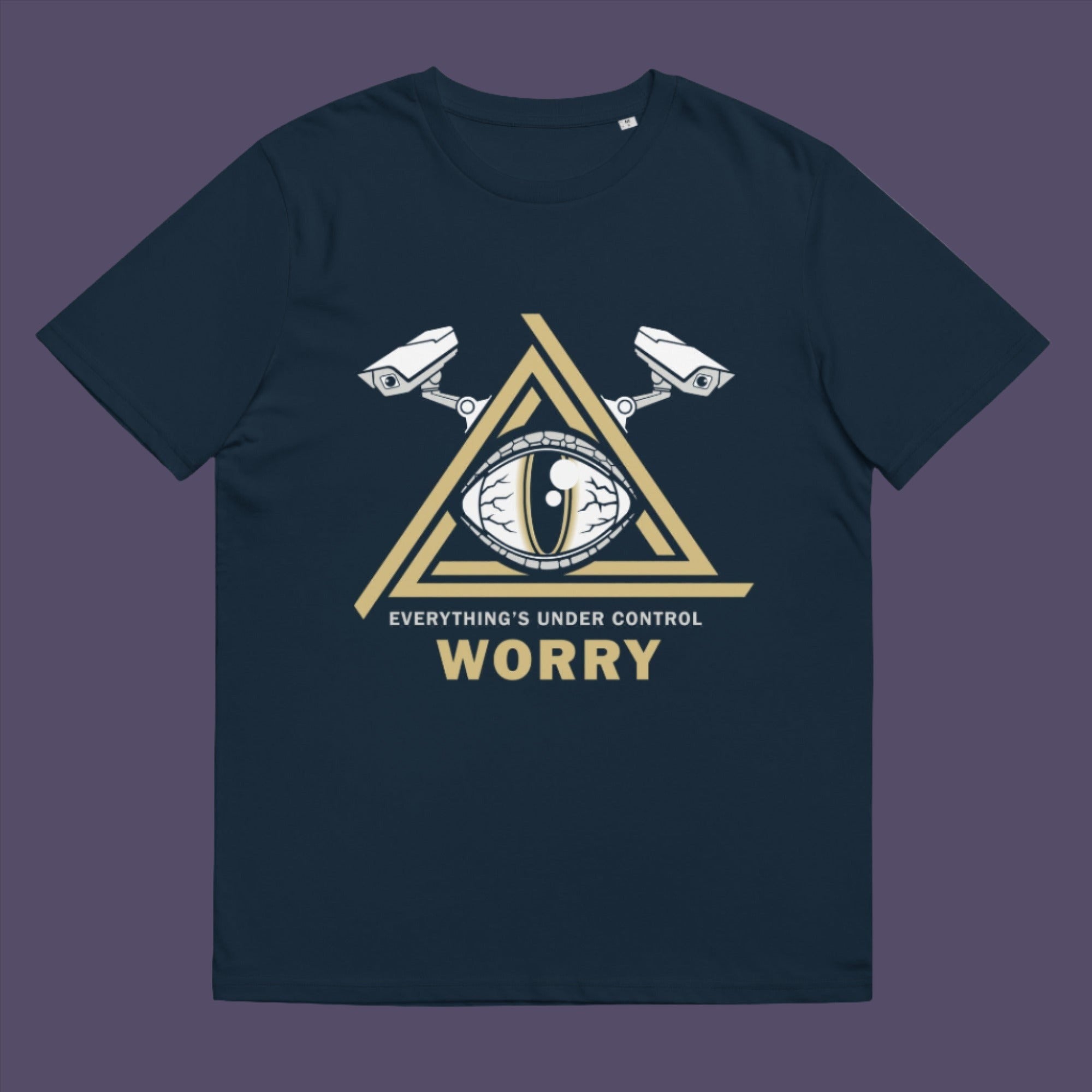 This design is a must If your imagination is colourful enough to believe we are being controlled by lizard style alien overlords. Made from 100% organic ring-spun cotton, this unisex t-shirt is a total must-have. It's high-quality, super comfy, and best of all—eco-friendly.