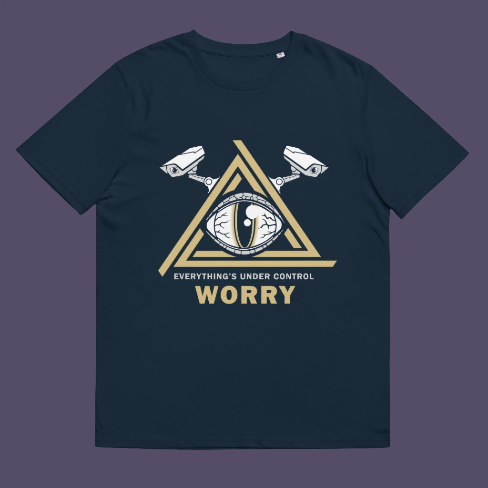 This design is a must If your imagination is colourful enough to believe we are being controlled by lizard style alien overlords. Made from 100% organic ring-spun cotton, this unisex t-shirt is a total must-have. It's high-quality, super comfy, and best of all—eco-friendly.