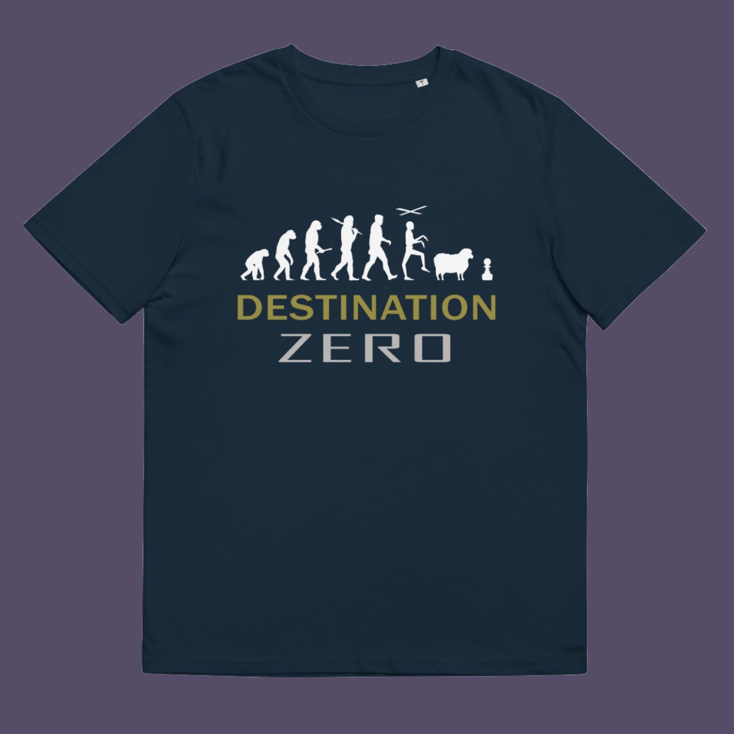 A design to highlight how too much control could affect the evolution of human beings. Made from 100% organic ring-spun cotton, this unisex t-shirt is a total must-have. It's high-quality, super comfy, and best of all—eco-friendly.