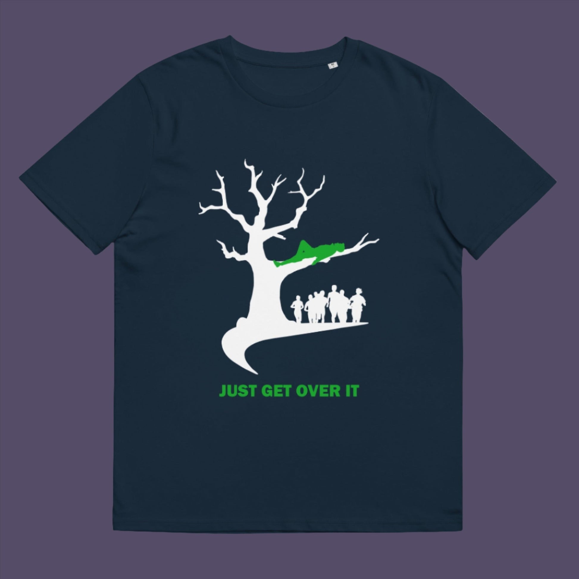 This design is for everyone who doesn't need a motivational one liner to find their pace of life. Made from 100% organic ring-spun cotton, this unisex t-shirt is a total must-have. It's high-quality, super comfy, and best of all—eco-friendly.