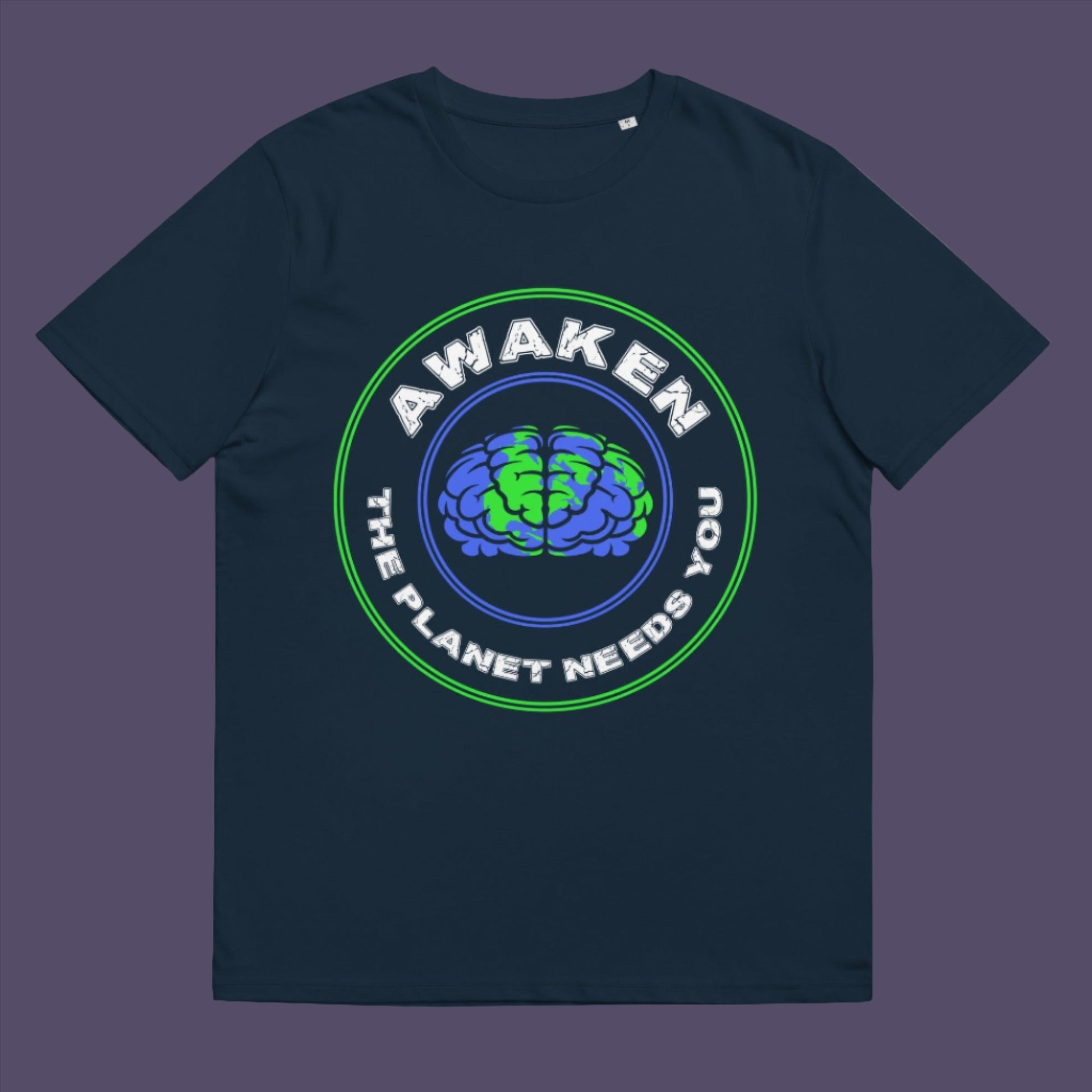 A design to highlight our need to think a way out of a global problem and stop relying on our ignorance to blank it out. Made from 100% organic ring-spun cotton, this unisex t-shirt is a total must-have. It's high-quality, super comfy, and best of all—eco-friendly.