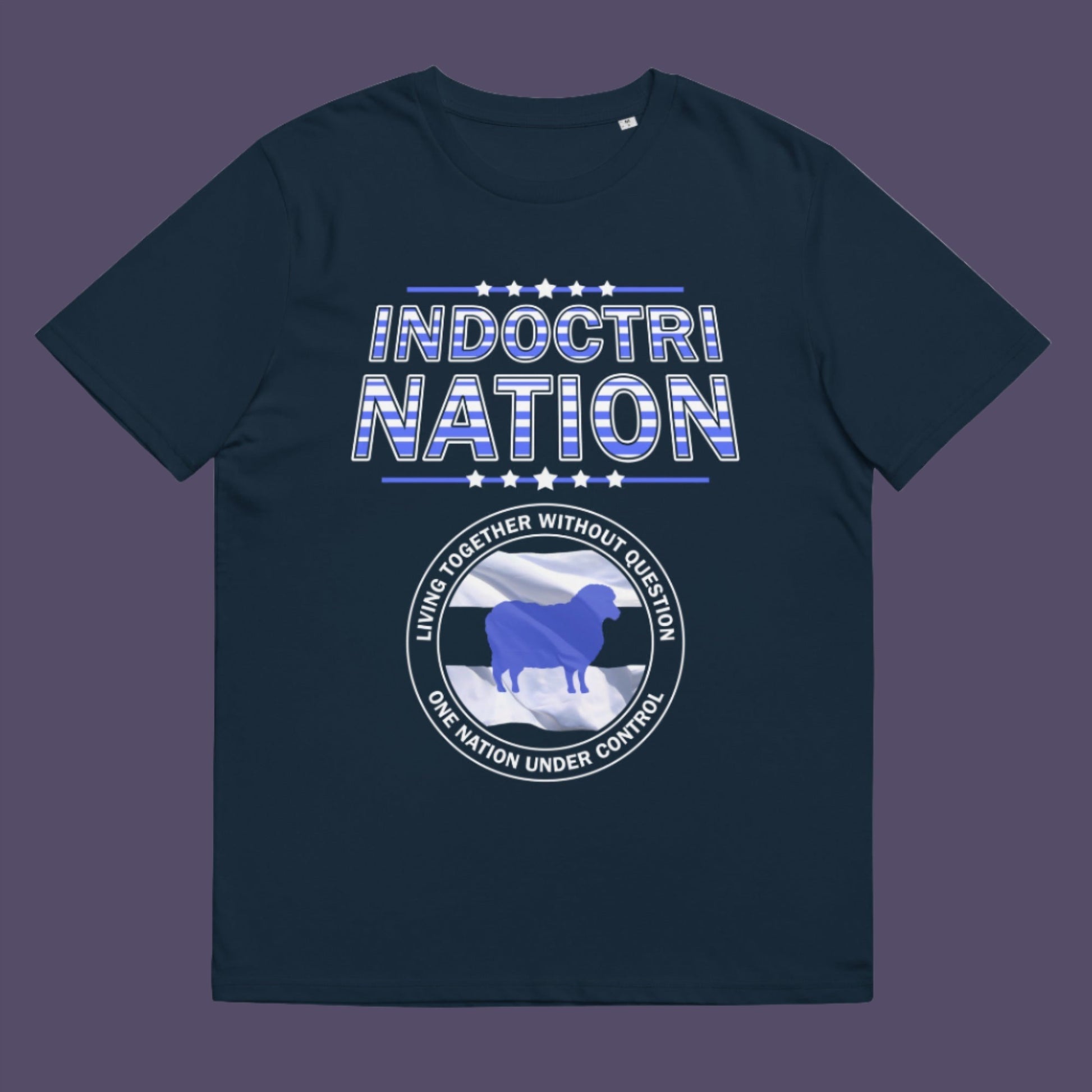 A satirical look at a very dark future for any nation under centralised government rule. Made from 100% organic ring-spun cotton, this unisex t-shirt is a total must-have. It's high-quality, super comfy, and best of all—eco-friendly.