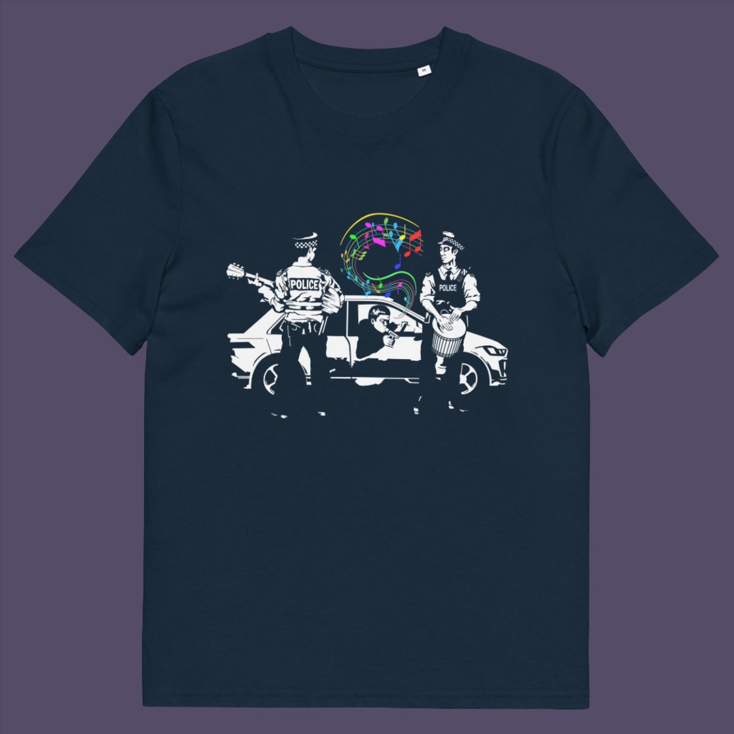 WWe can dream of the day the police pull you over to try out a new tune on the breathalyser. Made from 100% organic ring-spun cotton, this unisex t-shirt is a total must-have. It's high-quality, super comfy, and best of all—eco-friendly.