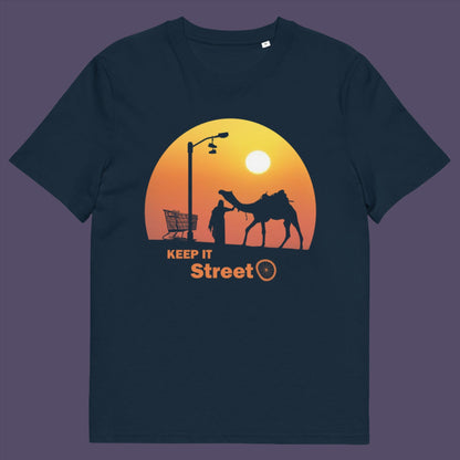 Where ever you are in the World, may the Street be with you. Made from 100% organic ring-spun cotton, this unisex t-shirt is a total must-have. It's high-quality, super comfy, and best of all—eco-friendly.