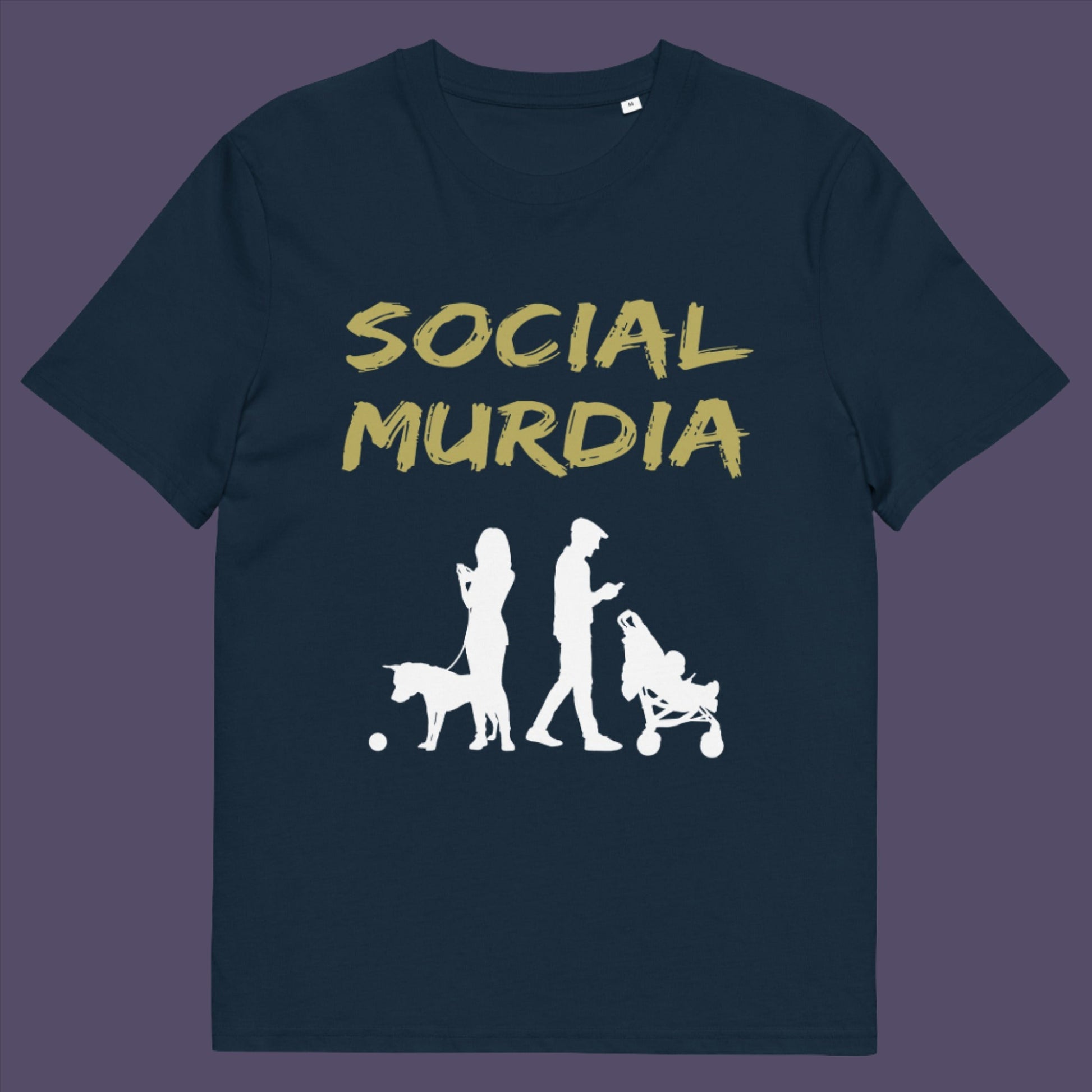 The main aim of social media is to connect people but the over use of it is killing society in the real World. Made from 100% organic ring-spun cotton, this unisex t-shirt is a total must-have. It's high-quality, super comfy, and best of all—eco-friendly.