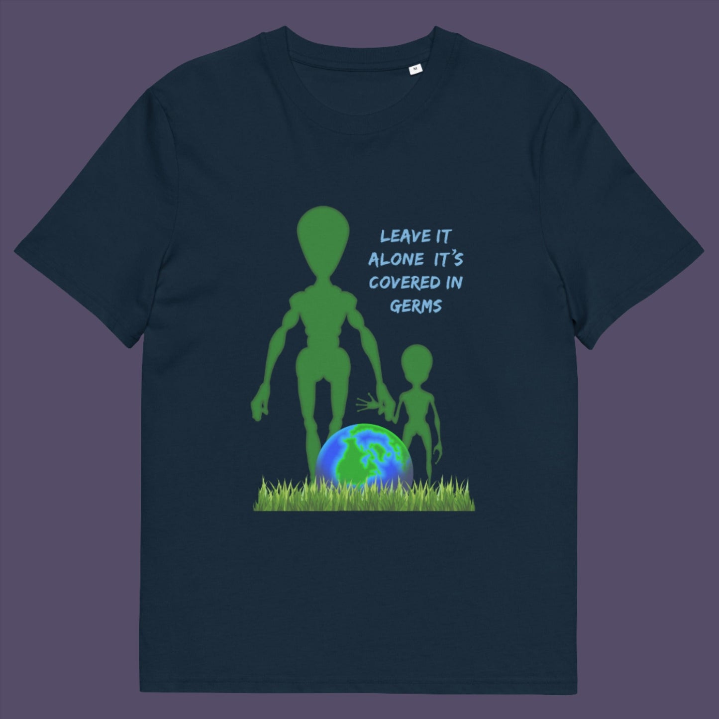 In the grand scheme of things, our planet and universe could just be the school project of a child from a superior race. Made from 100% organic ring-spun cotton, this unisex t-shirt is a total must-have. It's high-quality, super comfy, and best of all—eco-friendly.