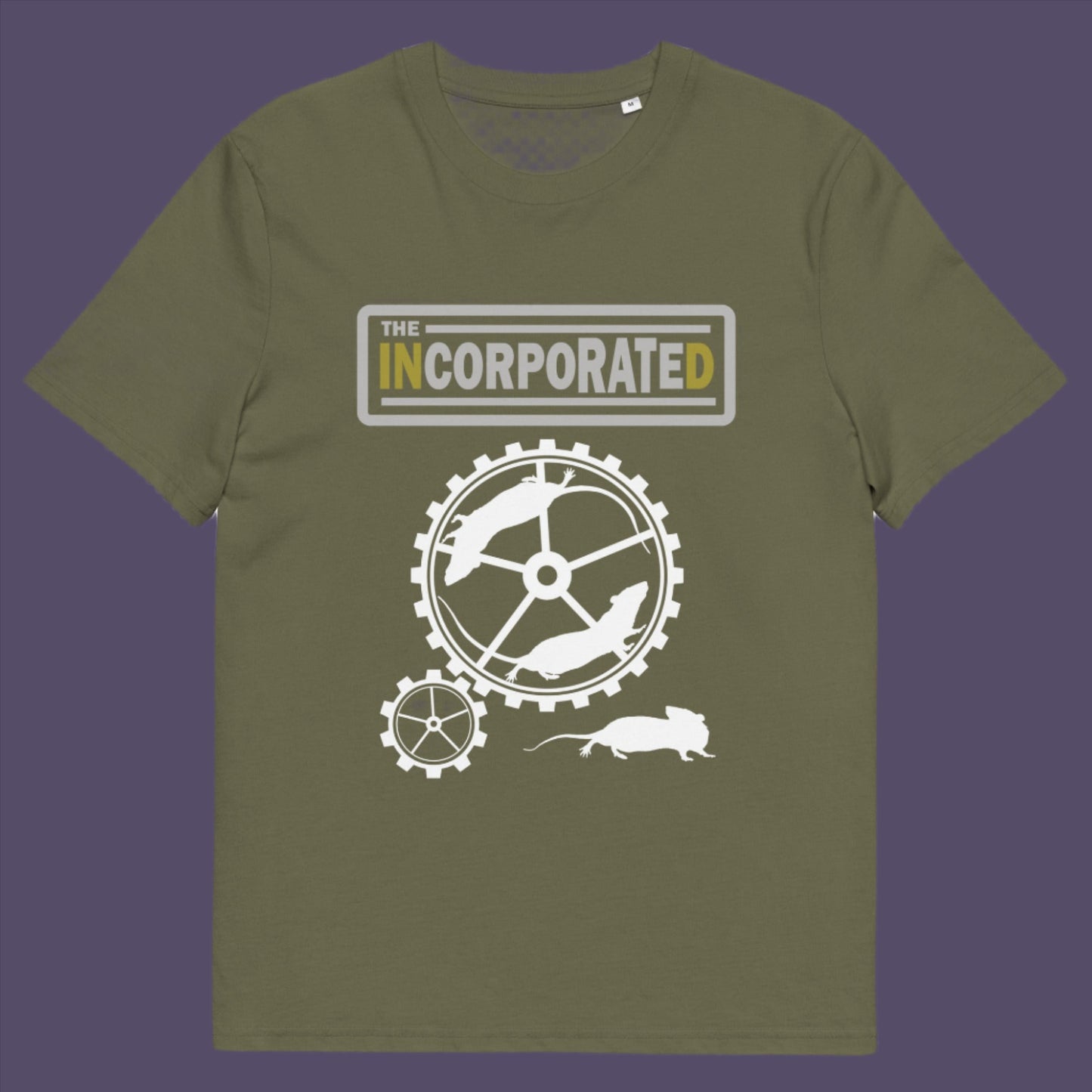 If you thought the rat race was fun the next step is to be incorporated. Made from 100% organic ring-spun cotton, this unisex t-shirt is a total must-have. It's high-quality, super comfy, and best of all—eco-friendly.