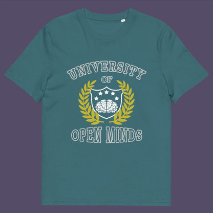 If you think outside the box then this University is for you. Only practical lessons and no student loan required. !Made from 100% organic ring-spun cotton, this unisex t-shirt is a total must-have. It's high-quality, super comfy, and best of all—eco-friendly.