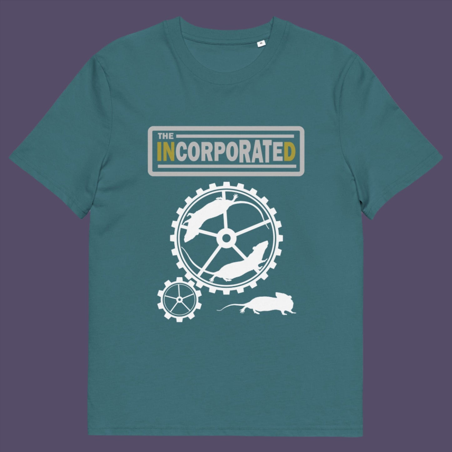 If you thought the rat race was fun the next step is to be incorporated. Made from 100% organic ring-spun cotton, this unisex t-shirt is a total must-have. It's high-quality, super comfy, and best of all—eco-friendly.