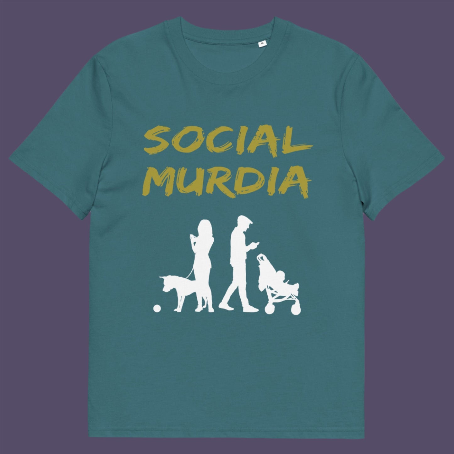 The main aim of social media is to connect people but the over use of it is killing society in the real World. Made from 100% organic ring-spun cotton, this unisex t-shirt is a total must-have. It's high-quality, super comfy, and best of all—eco-friendly.