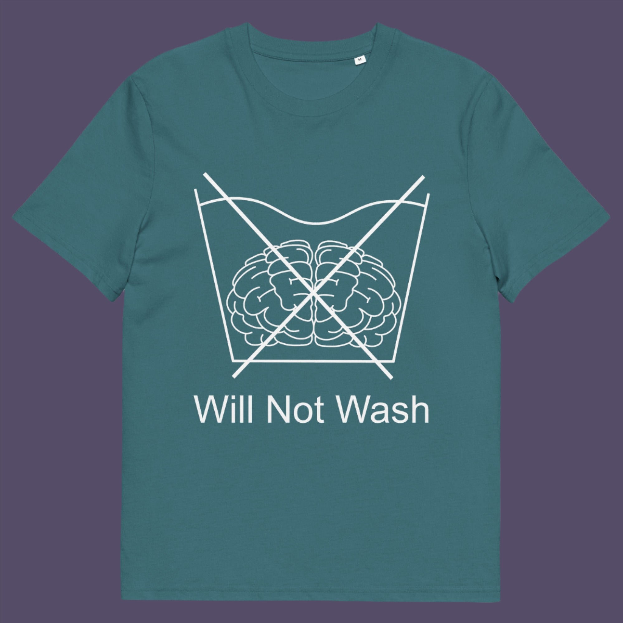 This design is for you if you are not easily brain washed and don't believe everything you hear, ..... or you just have a dirty mind. Made from 100% organic ring-spun cotton, this unisex t-shirt is a total must-have. It's high-quality, super comfy, and best of all—eco-friendly. 