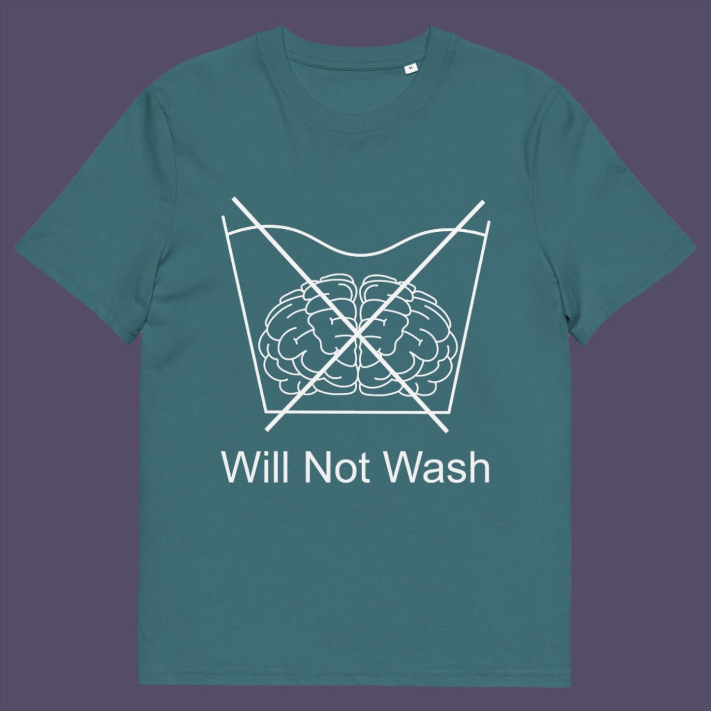 This design is for you if you are not easily brain washed and don't believe everything you hear, ..... or you just have a dirty mind. Made from 100% organic ring-spun cotton, this unisex t-shirt is a total must-have. It's high-quality, super comfy, and best of all—eco-friendly. 