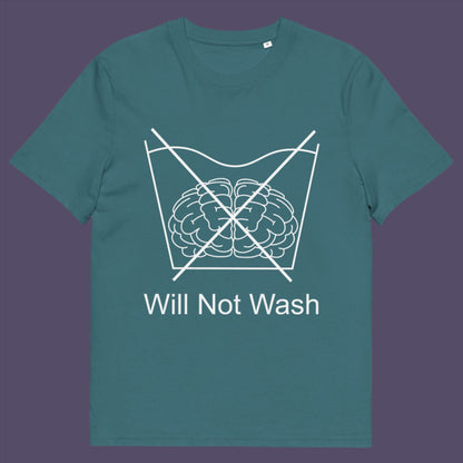 This design is for you if you are not easily brain washed and don't believe everything you hear, ..... or you just have a dirty mind. Made from 100% organic ring-spun cotton, this unisex t-shirt is a total must-have. It's high-quality, super comfy, and best of all—eco-friendly. 