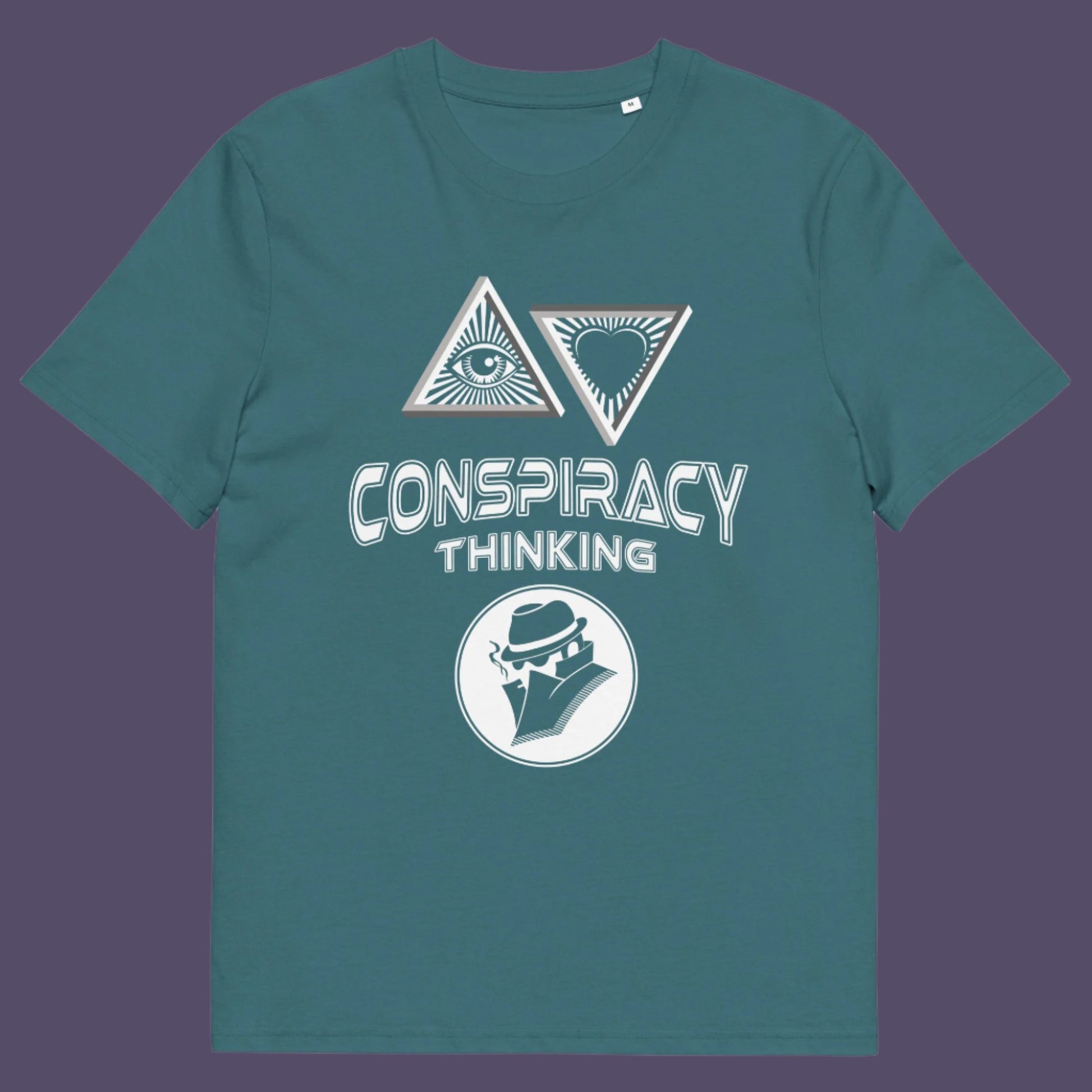 This design is for all of those conspiracy spotters out there who know it's more than a theory. Made from 100% organic ring-spun cotton, this unisex t-shirt is a total must-have. It's high-quality, super comfy, and best of all—eco-friendly.